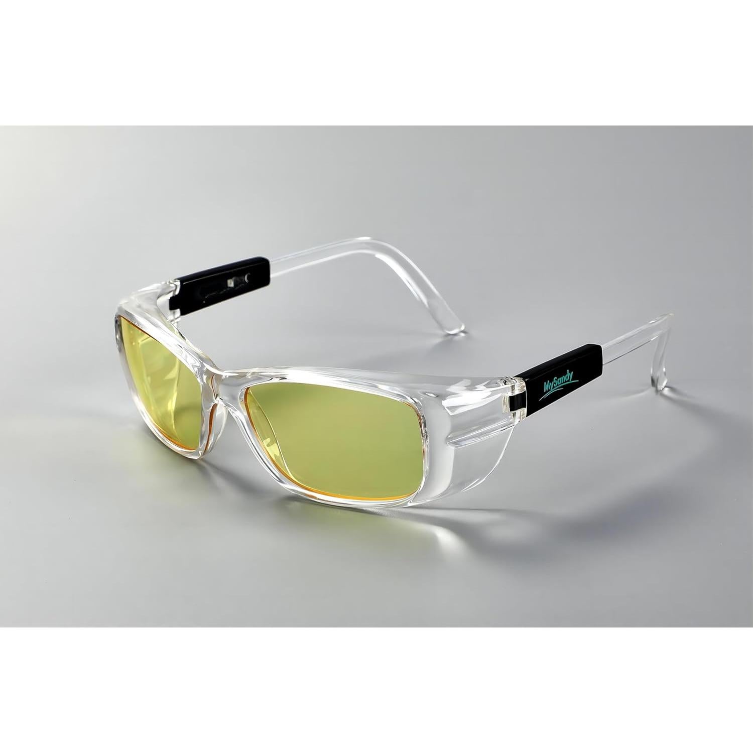 Gafas de Seguridad TR90 ANSI Z87.1 con Lentes Amarillas