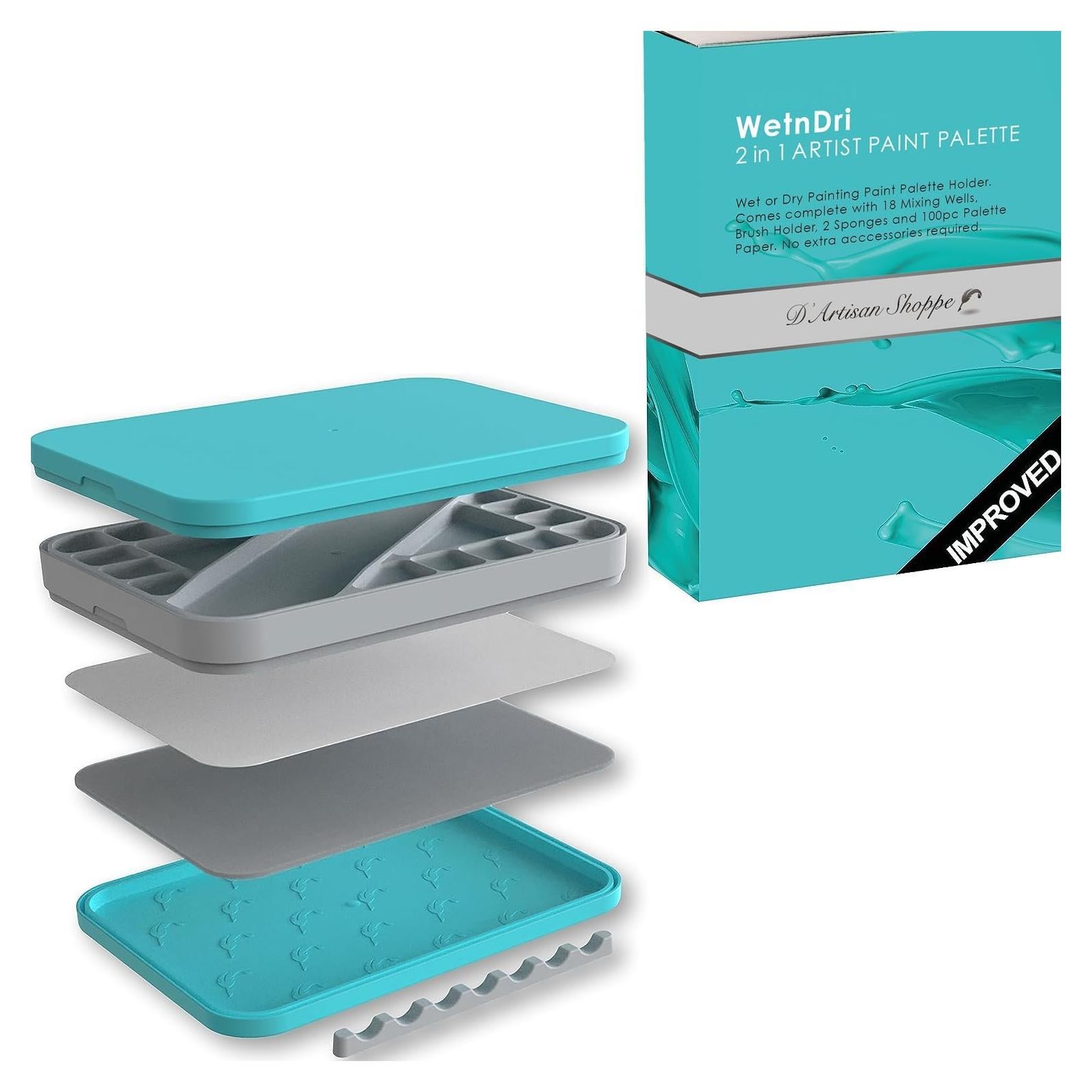 Paleta Húmeda D'Artisan Shoppe WetNDri 21.8x15.8cm