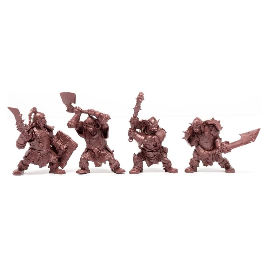 Conjunto de Figuras de Acción Tehnolog Orcos 4 Pcs RPG