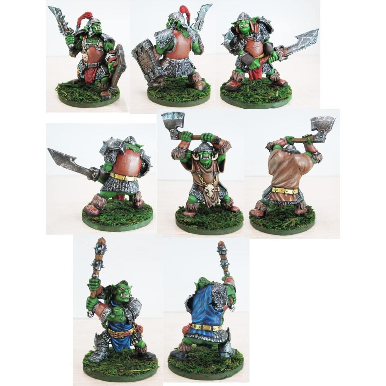 Conjunto de Figuras de Acción Tehnolog Orcos 4 Pcs RPG