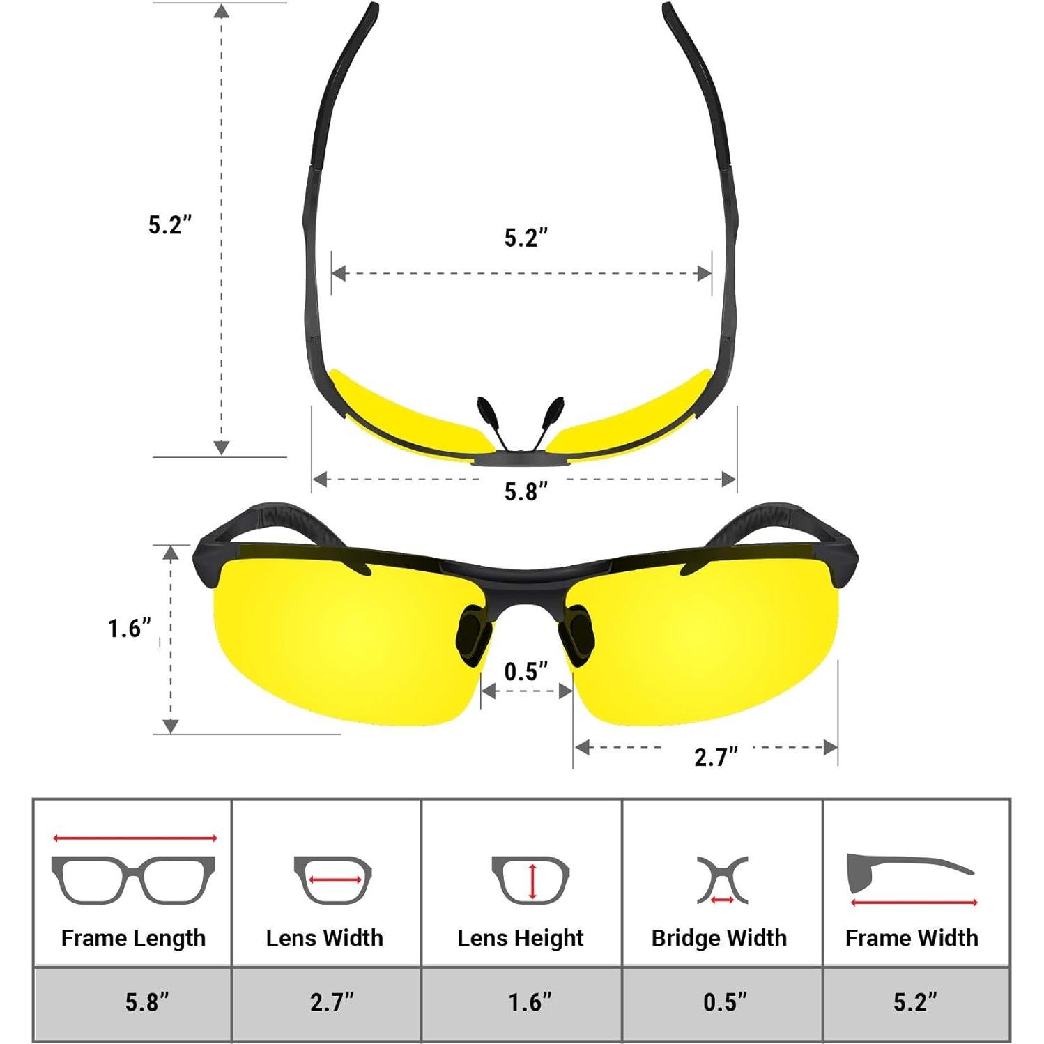 Gafas de Seguridad BLUPOND Titan's Semi-Polarizadas