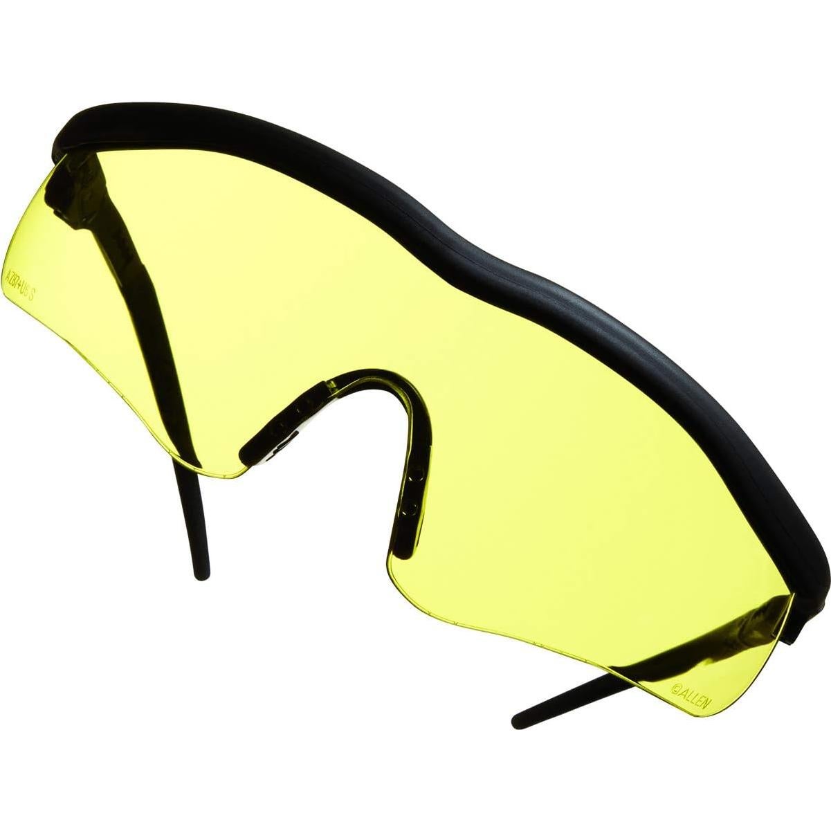 Gafas de Seguridad para Tiro Allen 2379, Lentes Amarillos ANSI Z87+