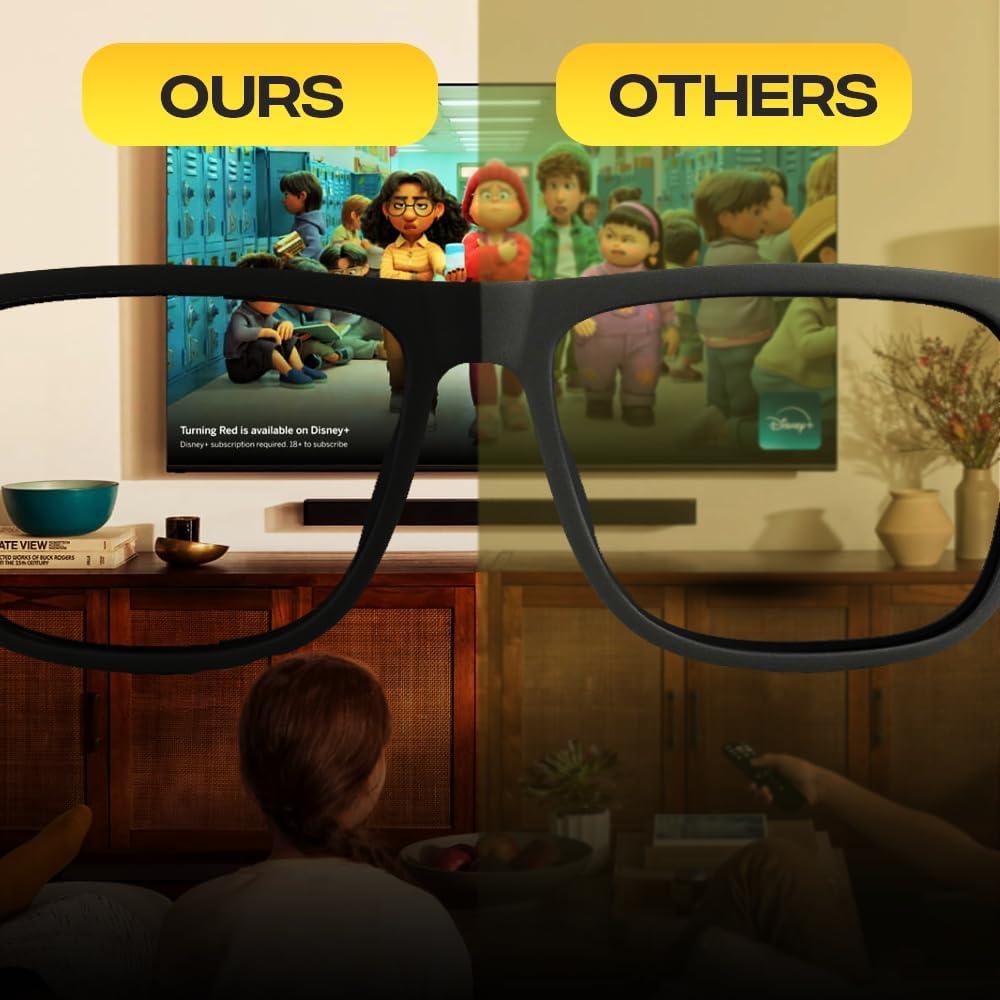 Gafas Prosper Antirreflejo Luz Azul Ámbar - Unisex