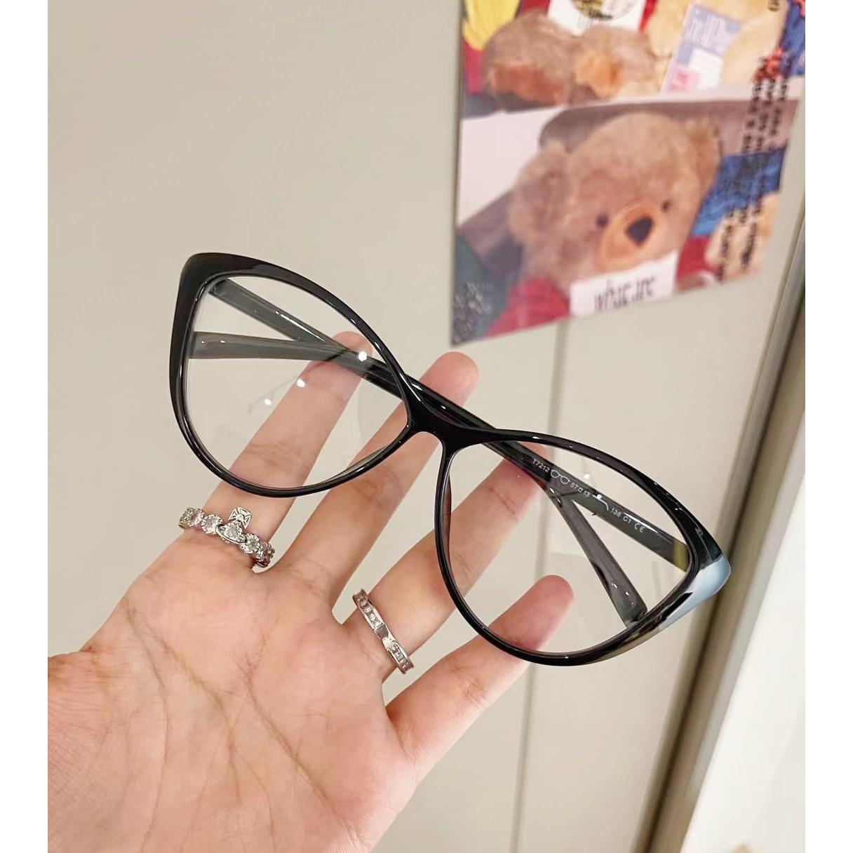 Gafas Cat Eye ZanyLen Bloqueadoras Luz Azul TR90 Mujeres