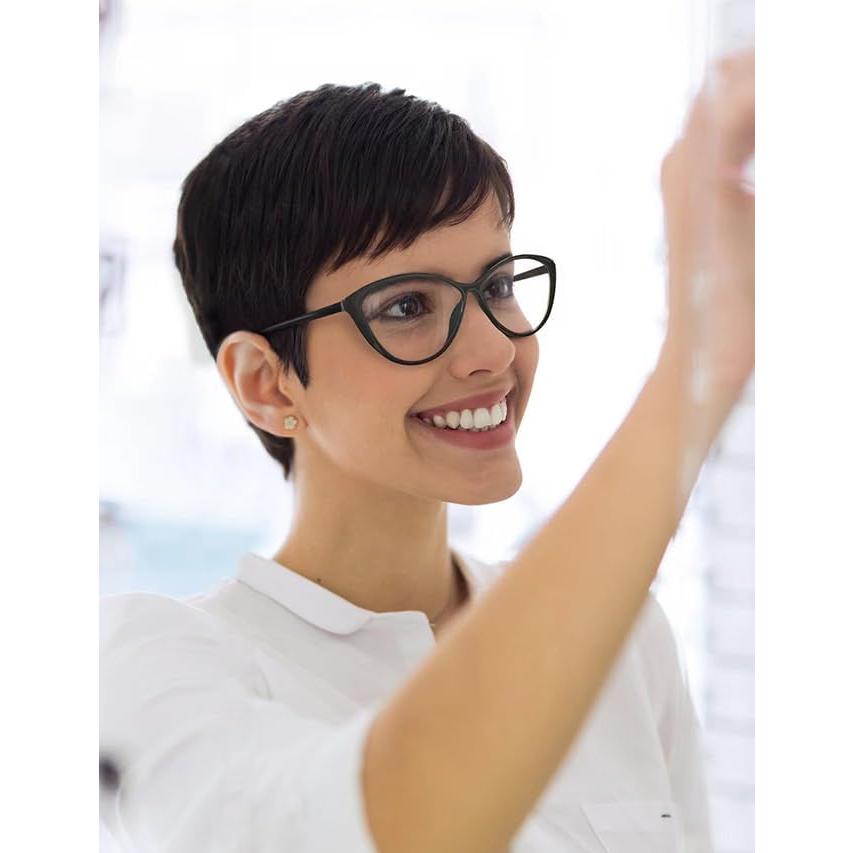 Gafas Cat Eye ZanyLen Bloqueadoras Luz Azul TR90 Mujeres