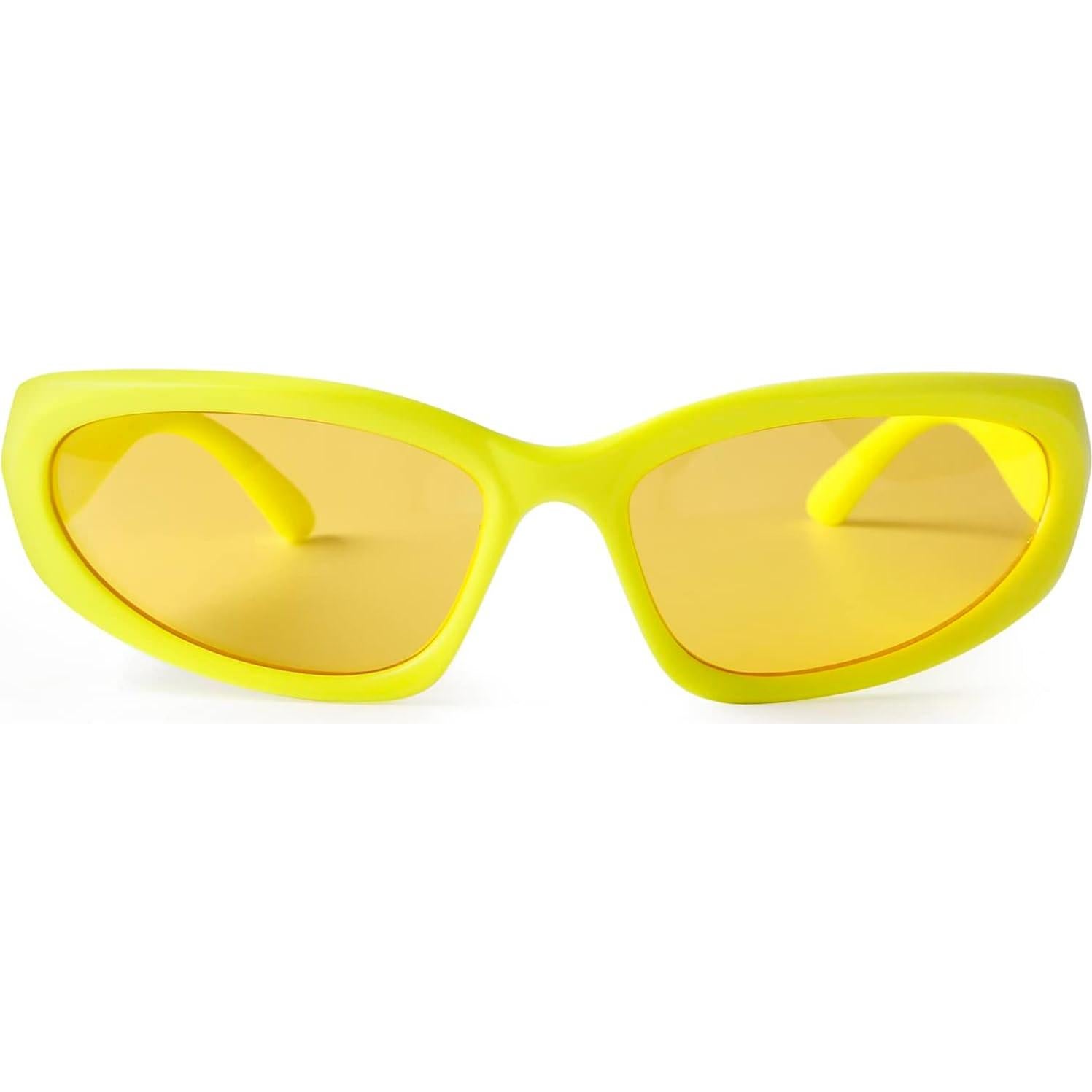 Gafas de sol ADE WU Wrap Around Unisex UV400 Neón