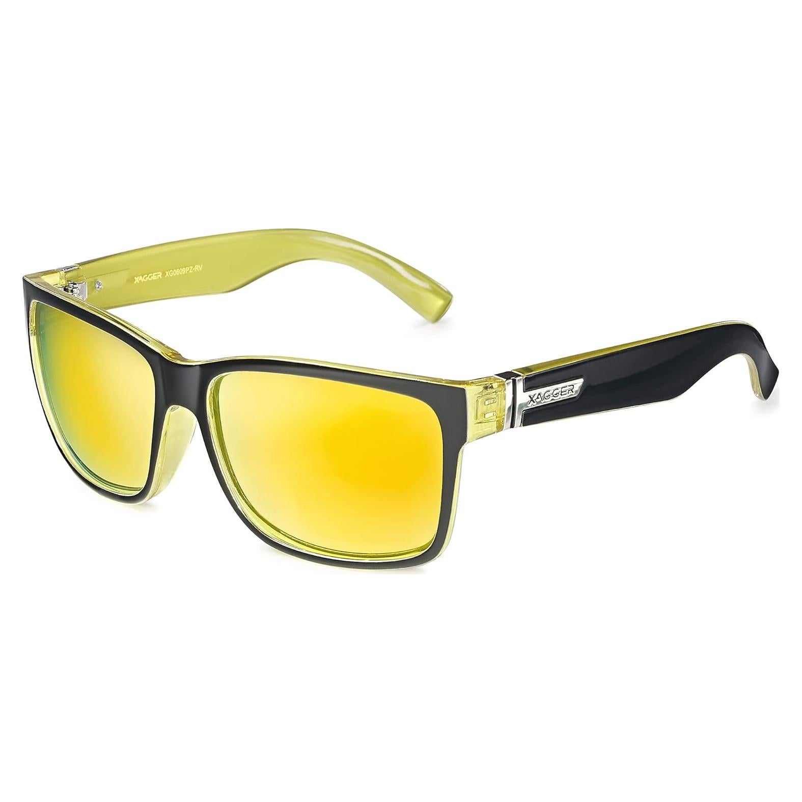 Gafas de sol polarizadas Xagger Square UV400 unisex