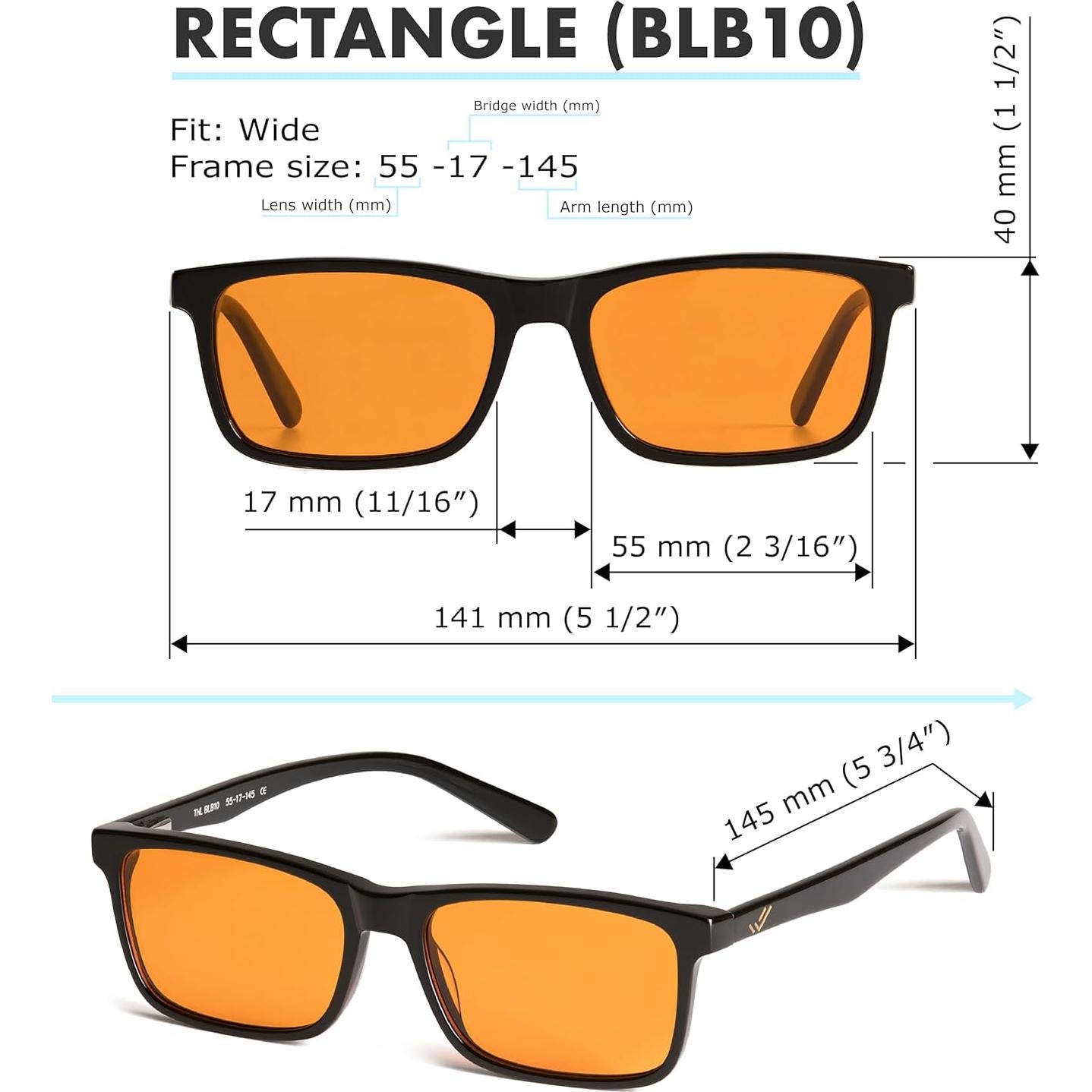 Gafas de lectura THL Sleep +2.50 bloqueadoras luz azul