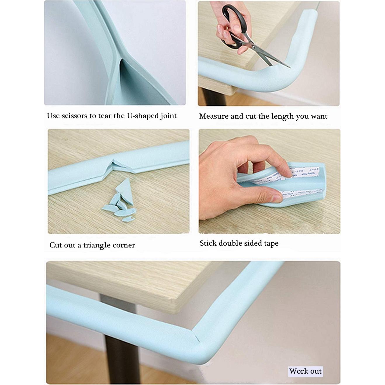 Protector de Esquinas M2cbridge 2m Gris Espuma NBR