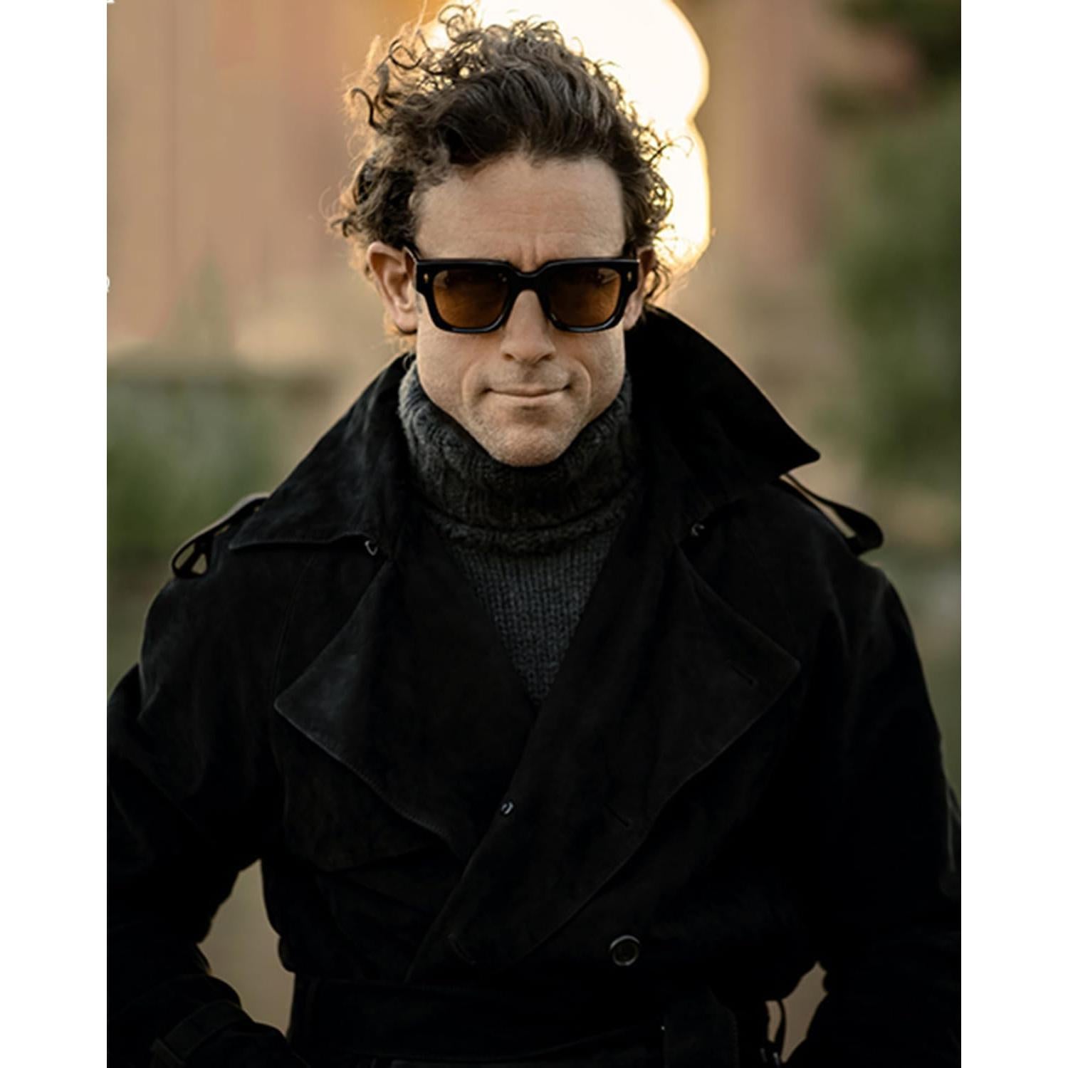 Gafas de sol HJSTES cuadradas retro UV400 para unisex