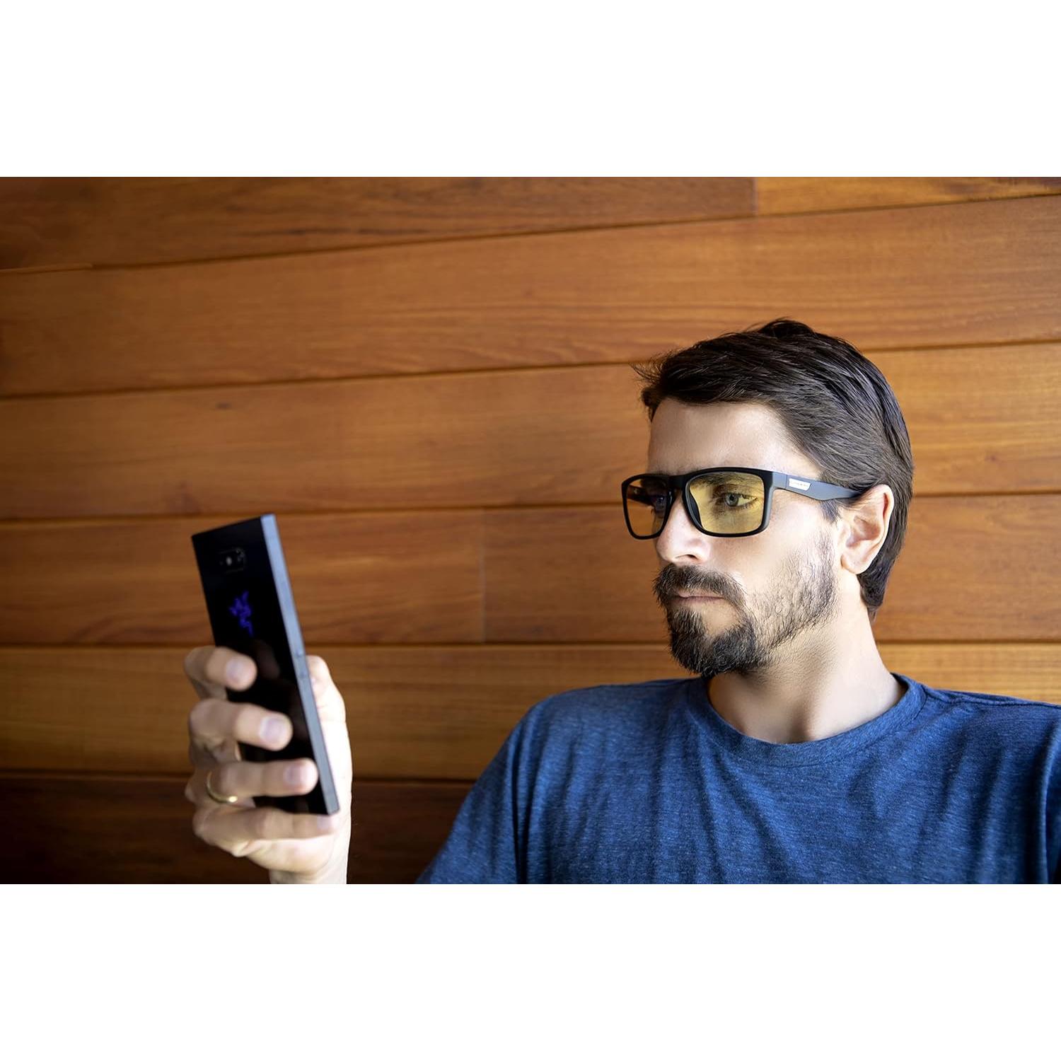 Gafas GUNNAR Interceptar Ámbar +1.5 Bloqueo Luz Azul