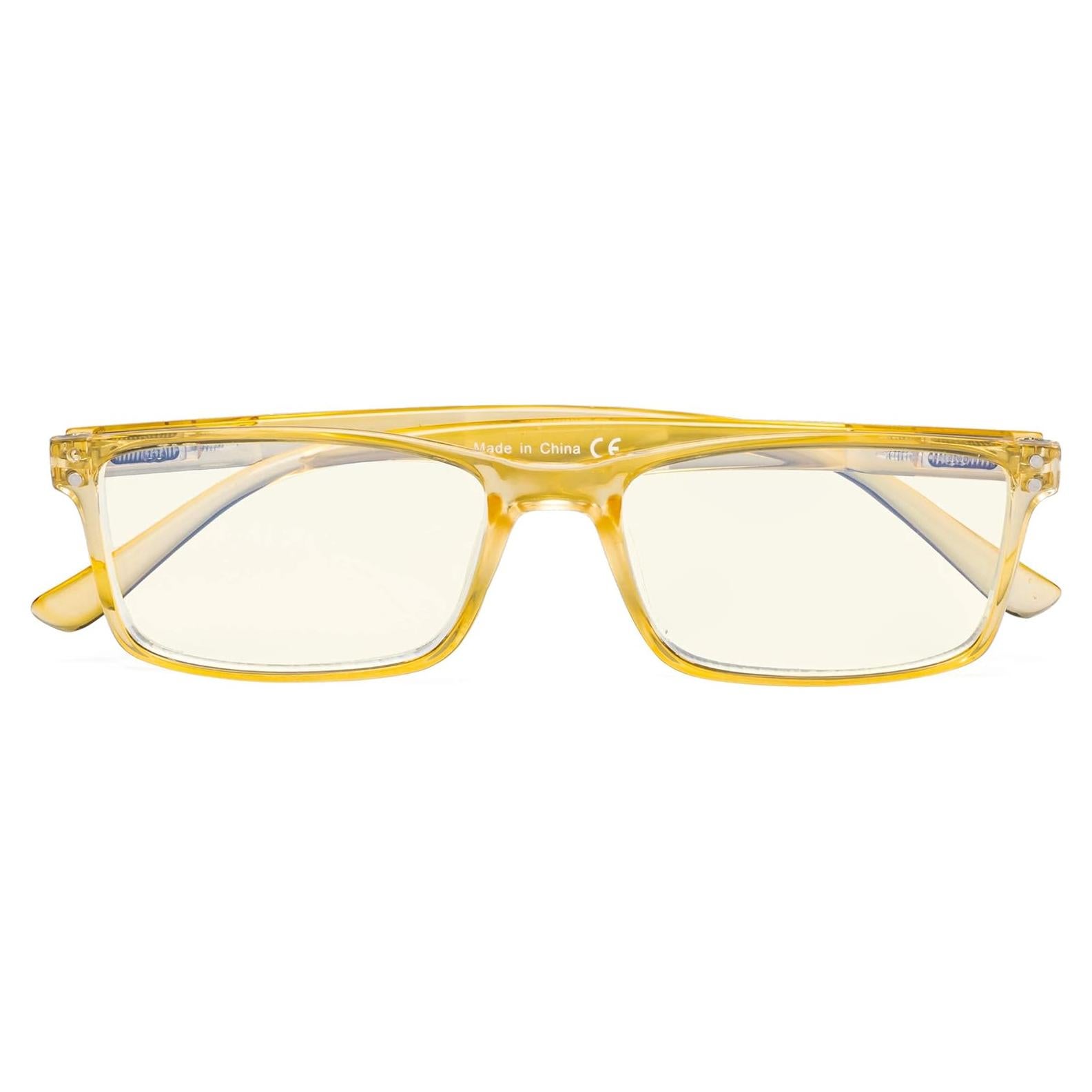 CessBlu Gafas de Luz Azul con Bisagras para Lectura 1.5x