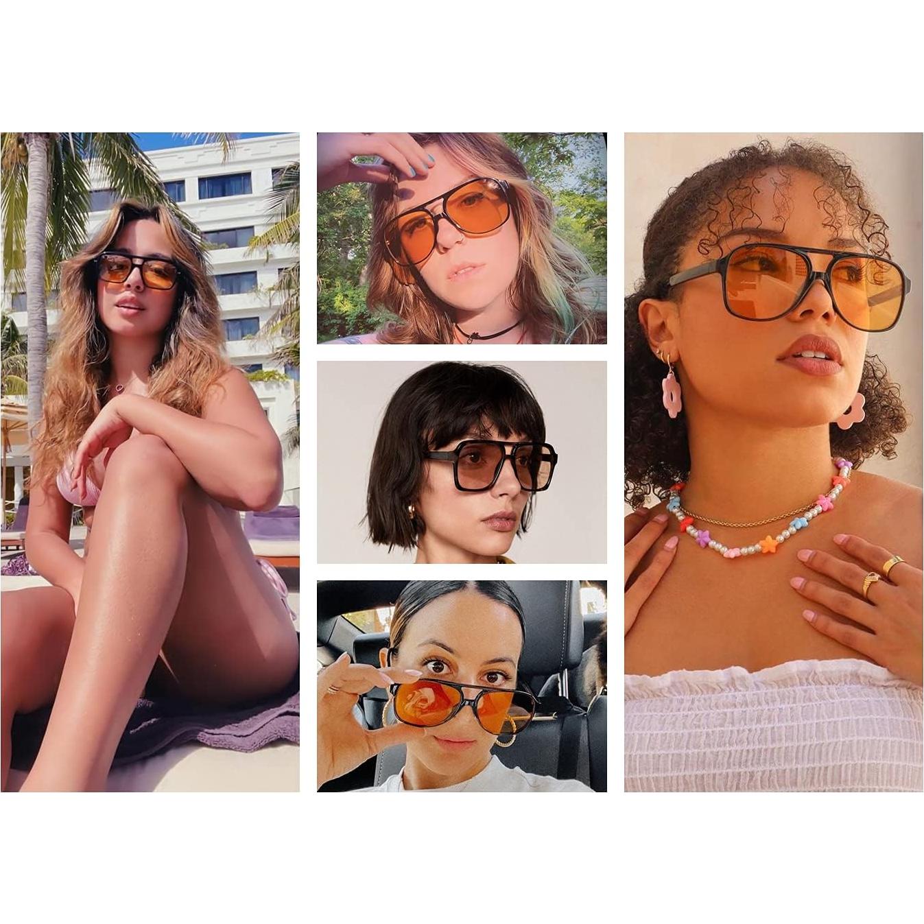 Gafas de sol polarizadas NIDOVIX retro 70s unisex 58mm