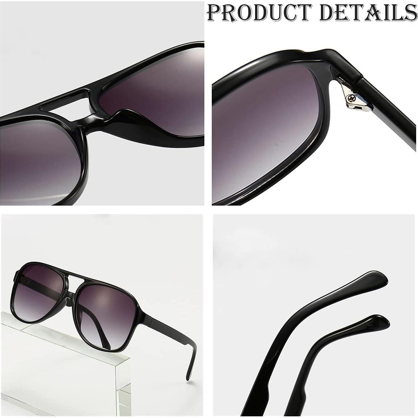 Gafas de sol polarizadas NIDOVIX retro 70s unisex 58mm