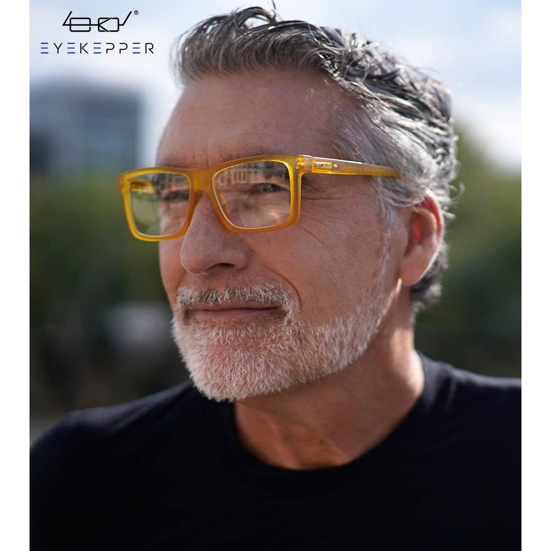Gafas de lectura Eyekepper 2.0x amarillas unisex