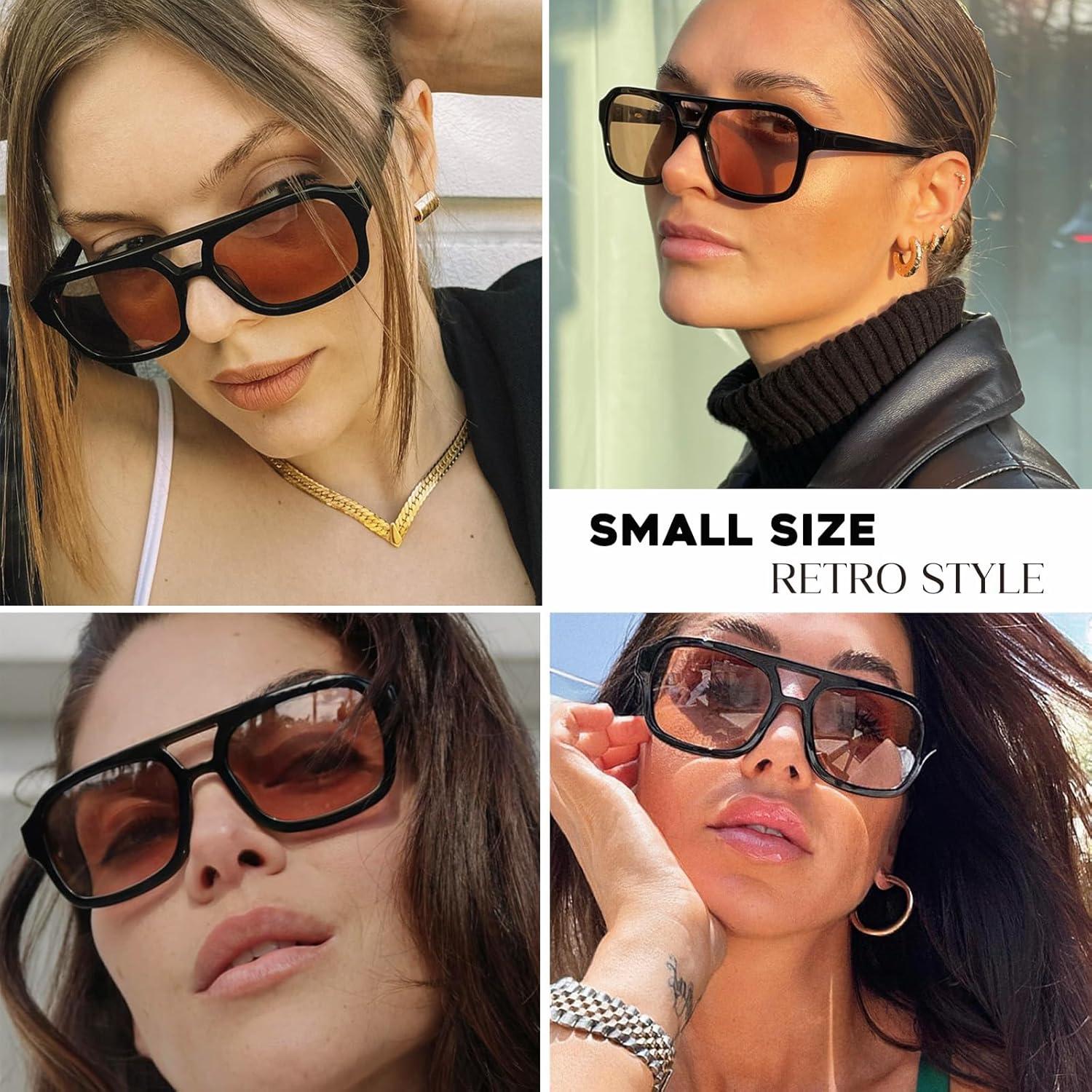 Gafas de sol aviador Mosanana MS52362 para mujeres estilo retro