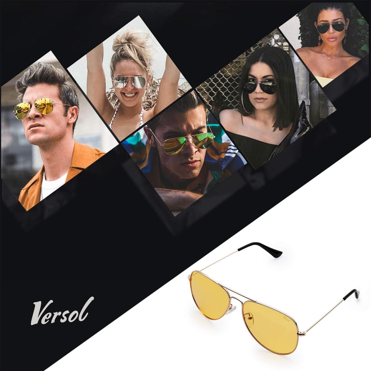 Gafas de sol aviador Versol polarizadas UV400 unisex