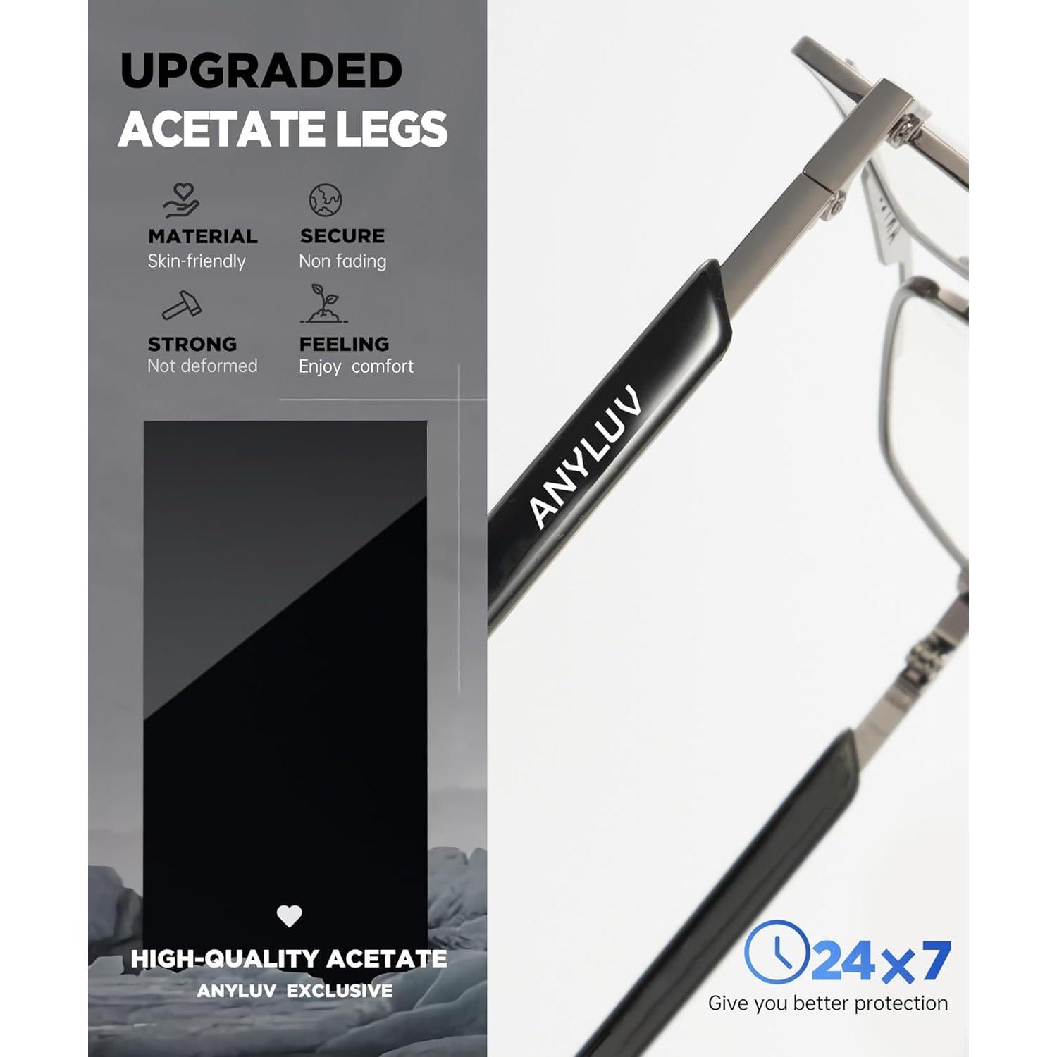 Gafas de Luz Azul ANYLUV AN4528-6 Protección Diaria