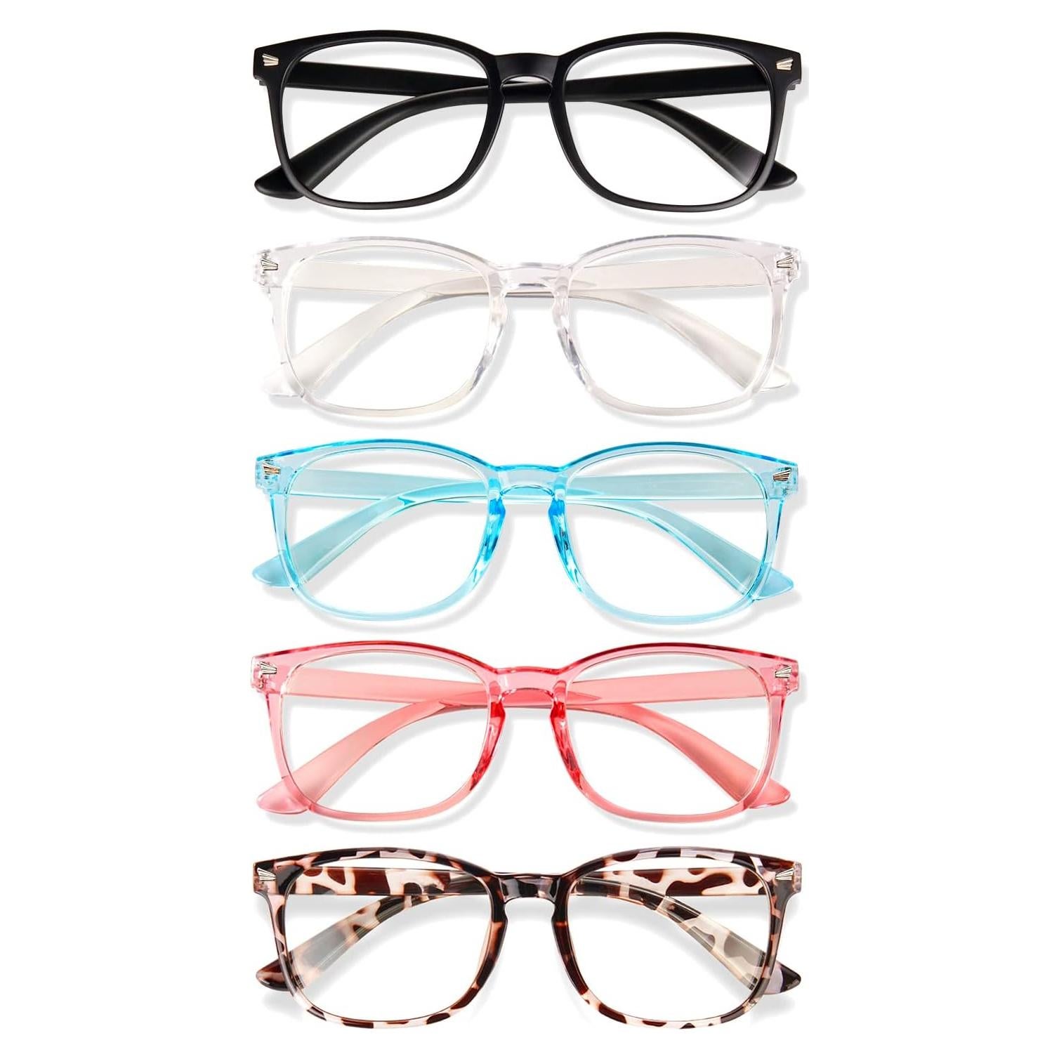 Gafas Anti Luz Azul WINTOO - 5 Pares, Protección UV400