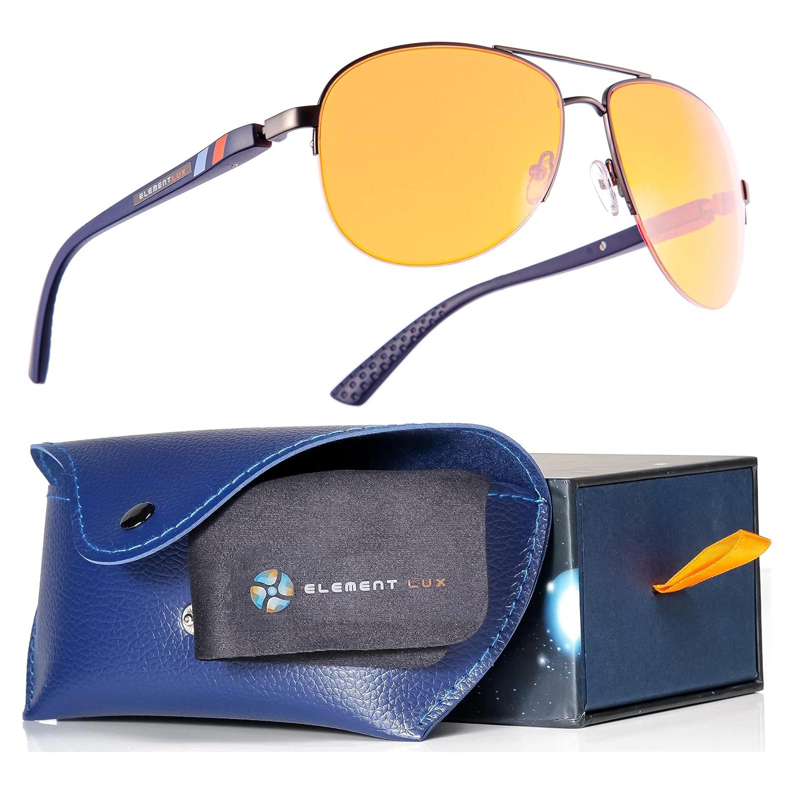 Gafas bloqueadoras luz azul Element LUX ámbar 70% antirreflejo