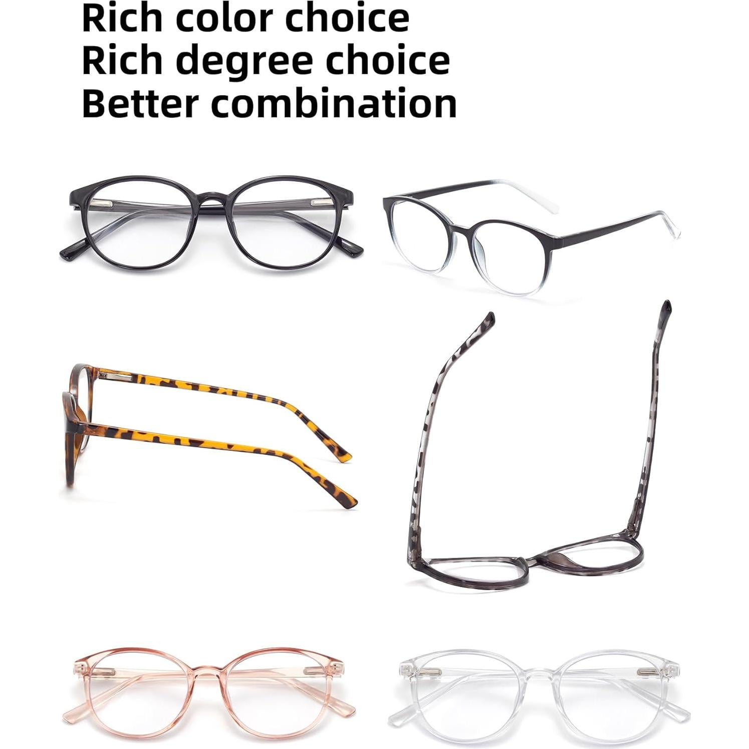 Gafas Bloqueo Luz Azul Foxmook Redondas Anti Fatiga Ocular