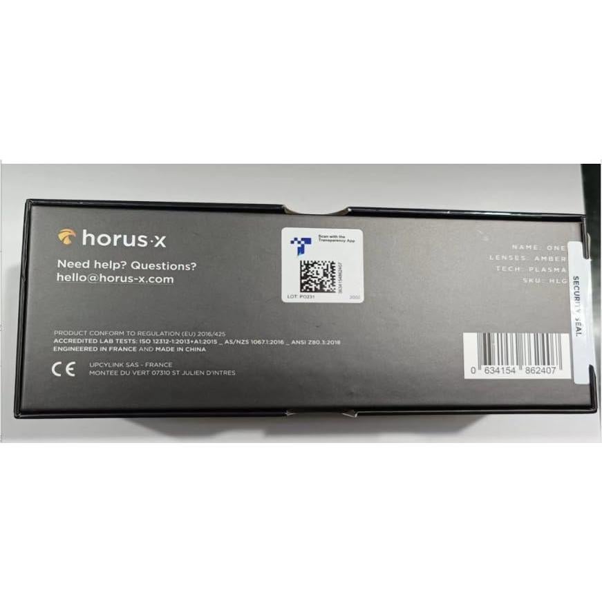 Gafas de Juego Horus X Ámbar - Protección Luz Azul UV400