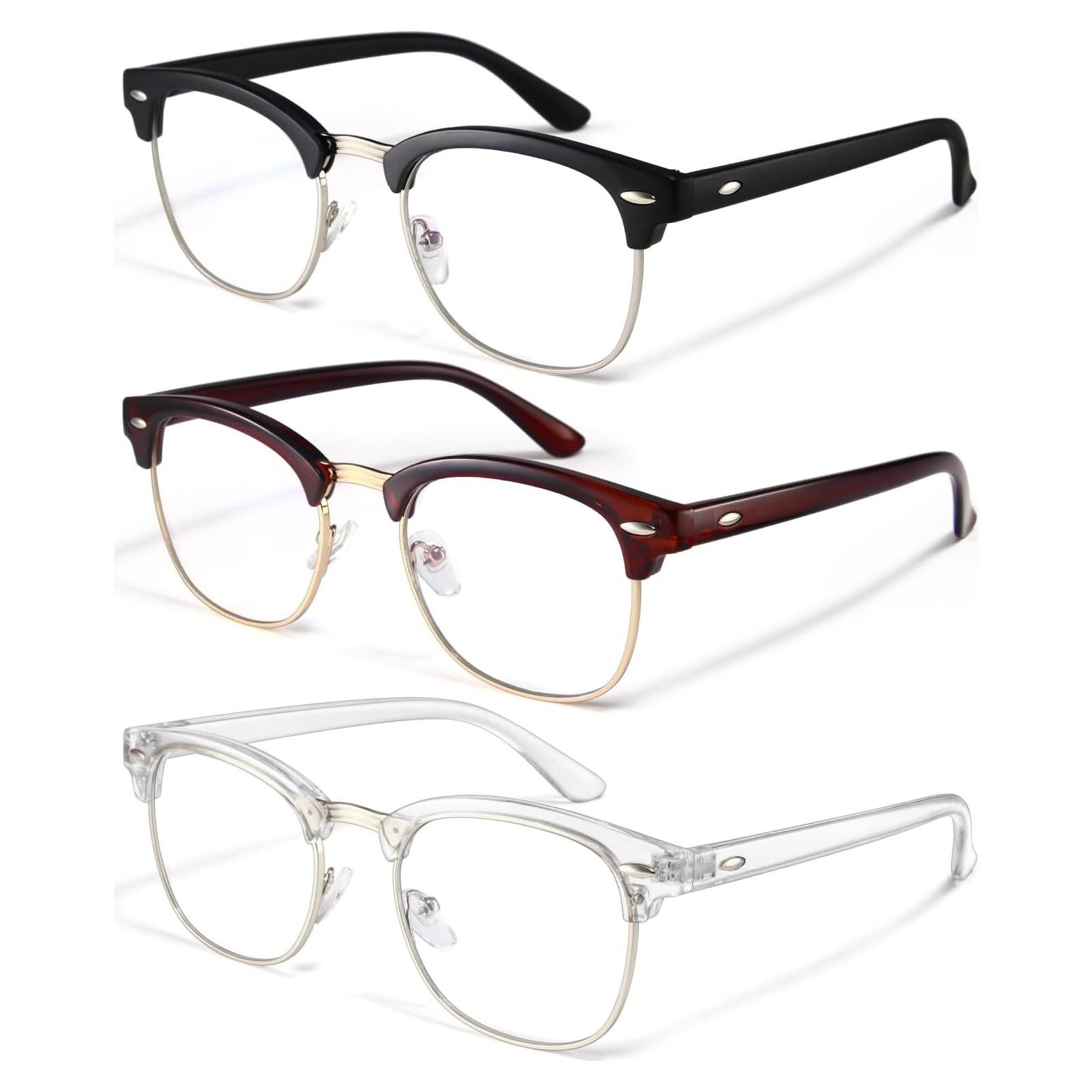 Gafas Racico Anti Luz Azul para Hombres y Mujeres - Claras