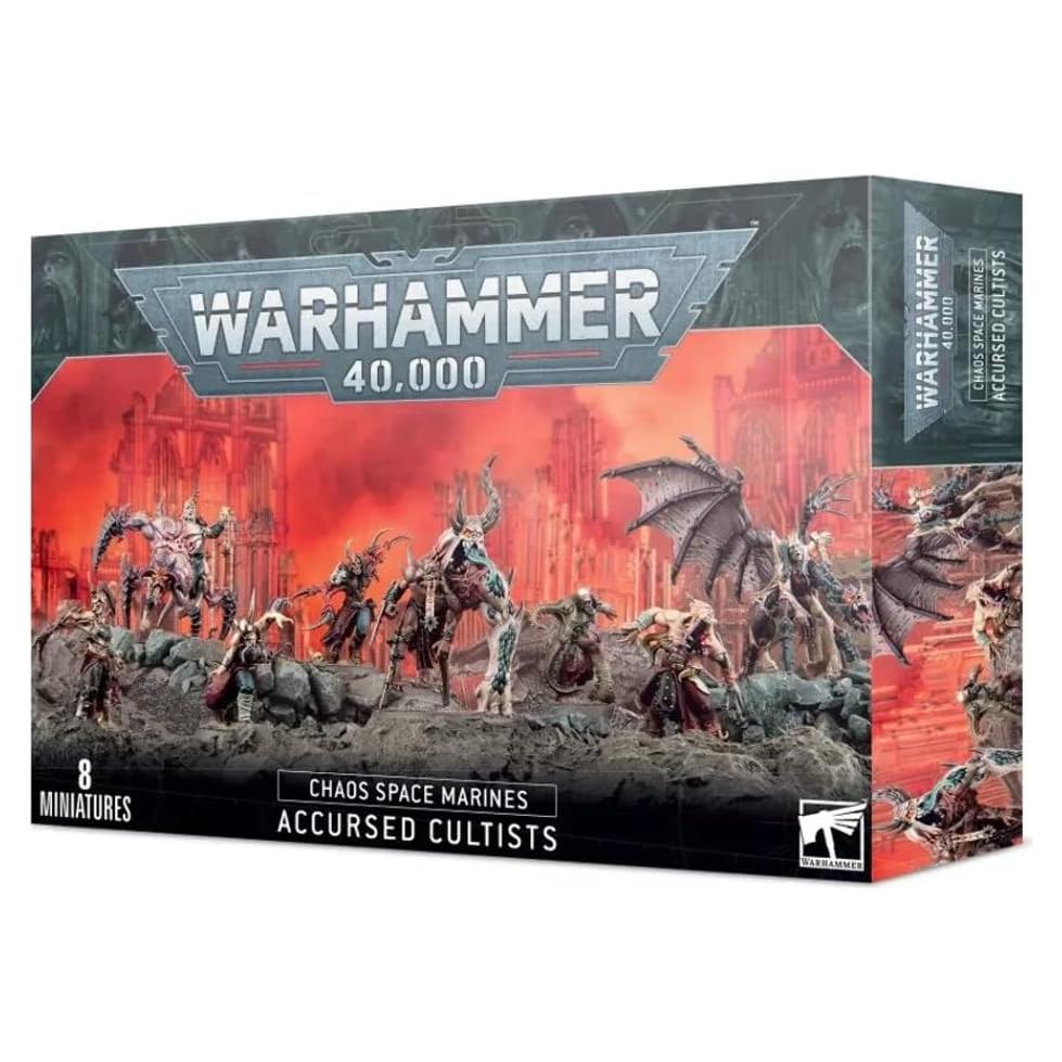 Warhammer 40,000 - Cultistas Malditos Games Workshop - 8 Miniaturas