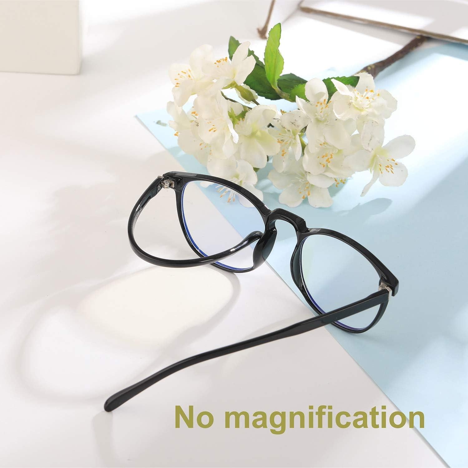 Gafas bloqueadoras luz azul FEIYOLD unisex 2 paquetes