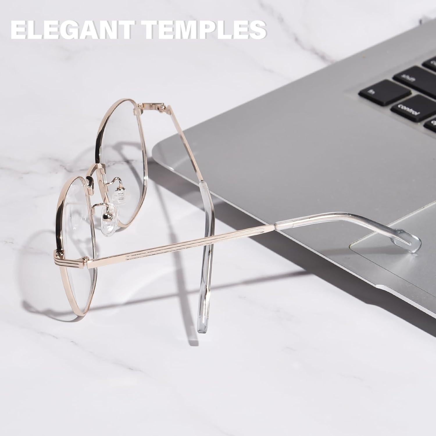 Gafas OPTOFENDY Metal Anti-Luz Azul para Ojos Cansados