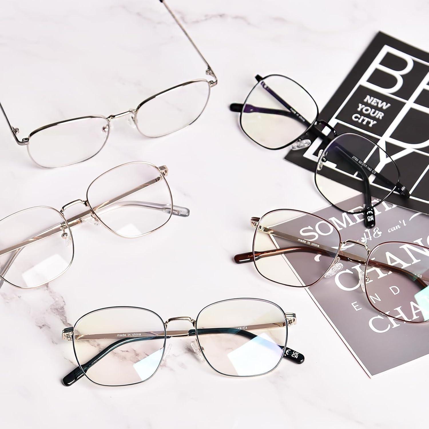 Gafas OPTOFENDY Metal Anti-Luz Azul para Ojos Cansados