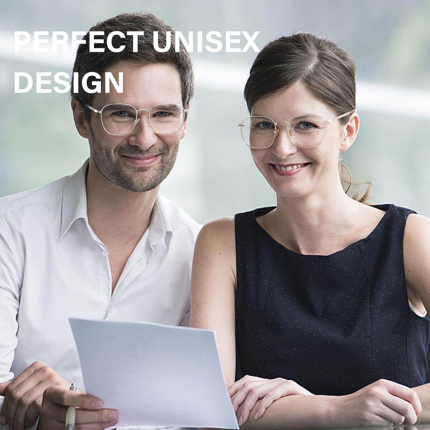 Gafas OPTOFENDY Metal Anti-Luz Azul para Ojos Cansados