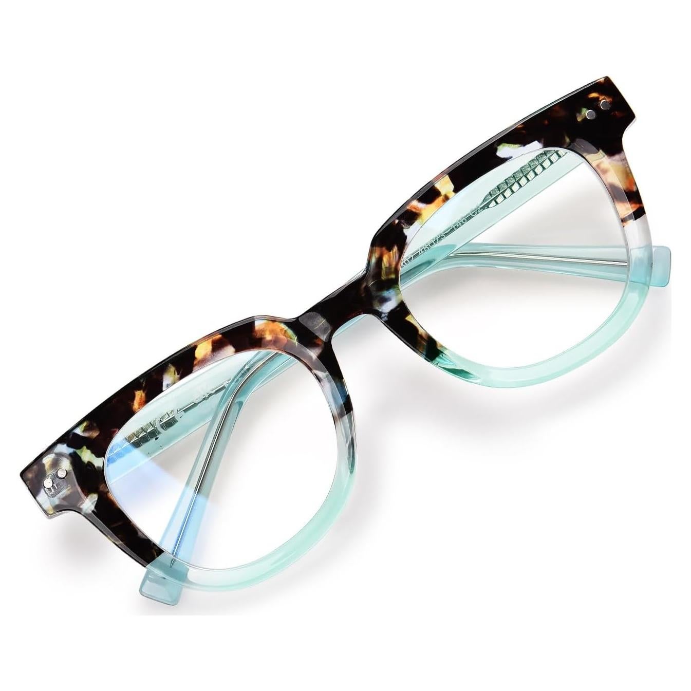 Gafas OPTOFENDY Anti Luz Azul Verde Mar Cuadradas UV400