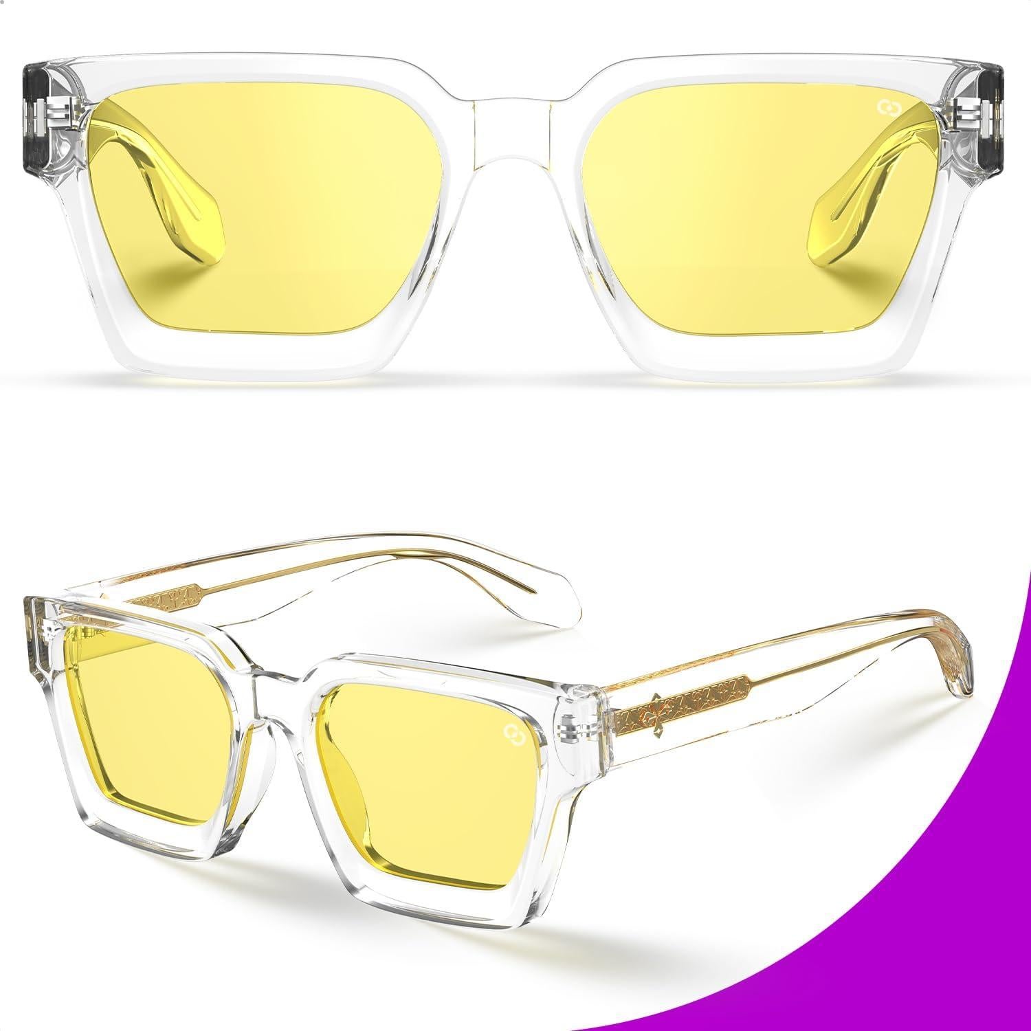 Gafas Gamer VISOONE Filtro Luz Azul Anti-Fatiga Transparente