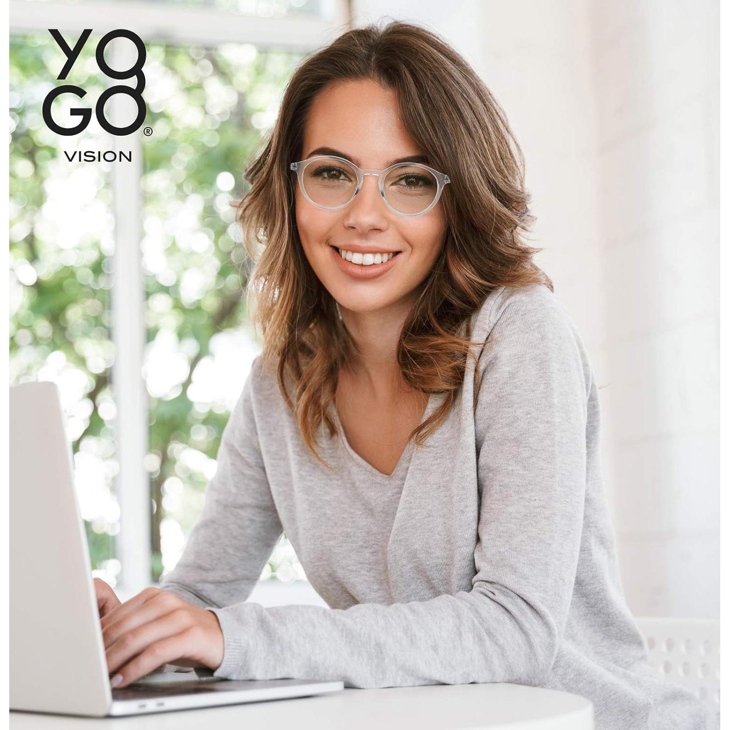 Gafas bloqueadoras luz azul Yogo Vision UV400 unisex 2 piezas