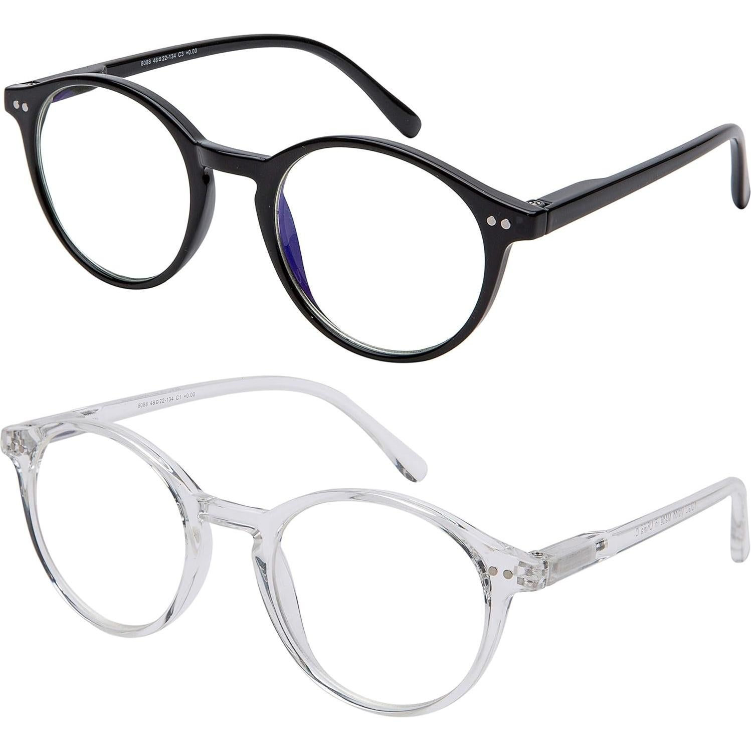 Gafas bloqueadoras luz azul Yogo Vision UV400 unisex 2 piezas