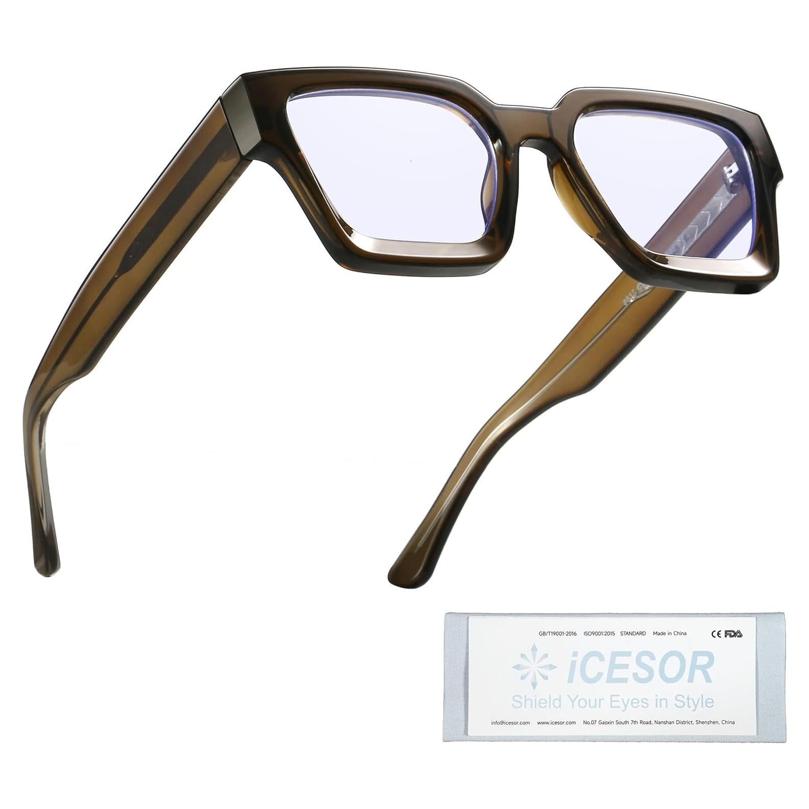 Gafas Anti Luz Azul TR90 Marrón Toffee para Pantalla