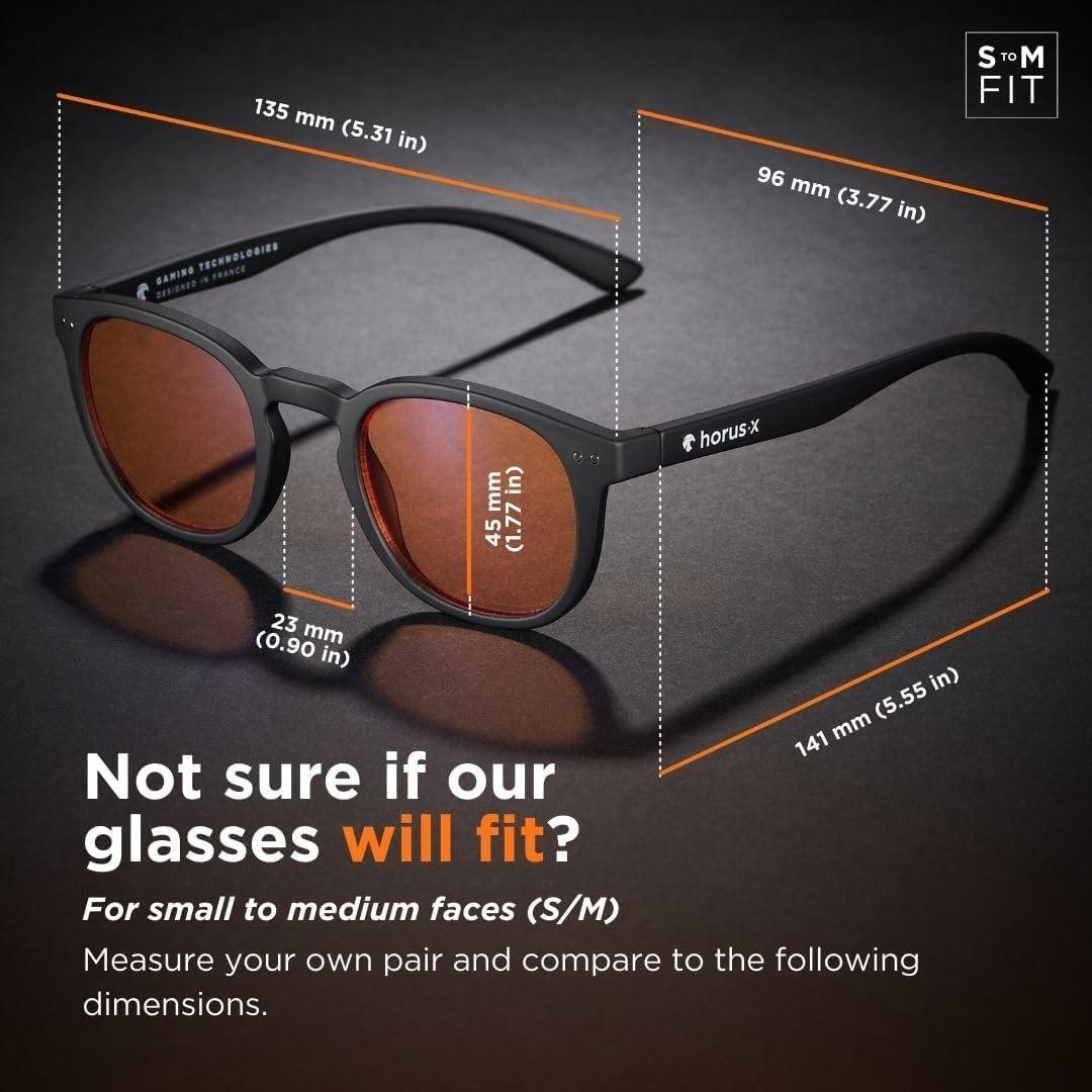 Gafas Horus X Ámbar Urbanas Anti-Fatiga para Gamers