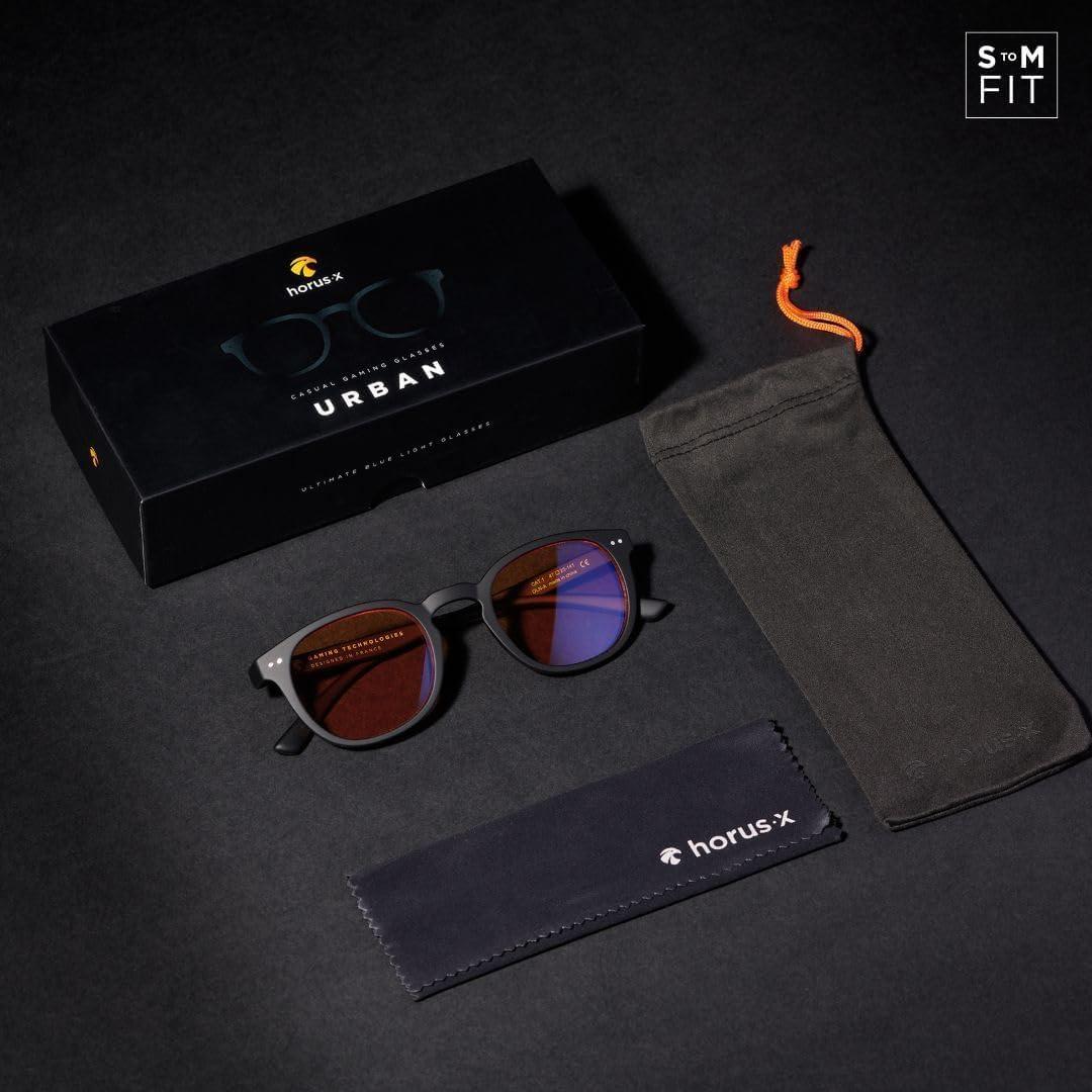 Gafas Horus X Ámbar Urbanas Anti-Fatiga para Gamers