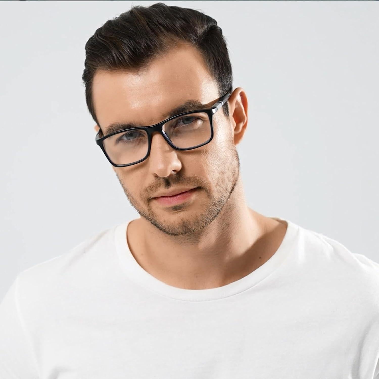 Gafas de lectura Viseng 2-pack azul y gris 1.5 dioptrías