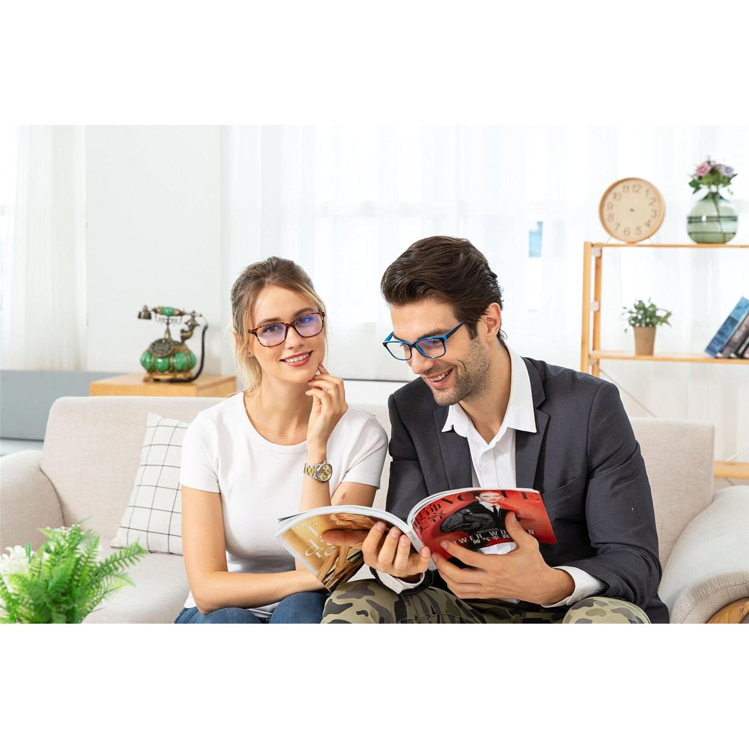 Gafas de Lectura K KENZHOU 5-Pack Anti Luz Azul 4.0x