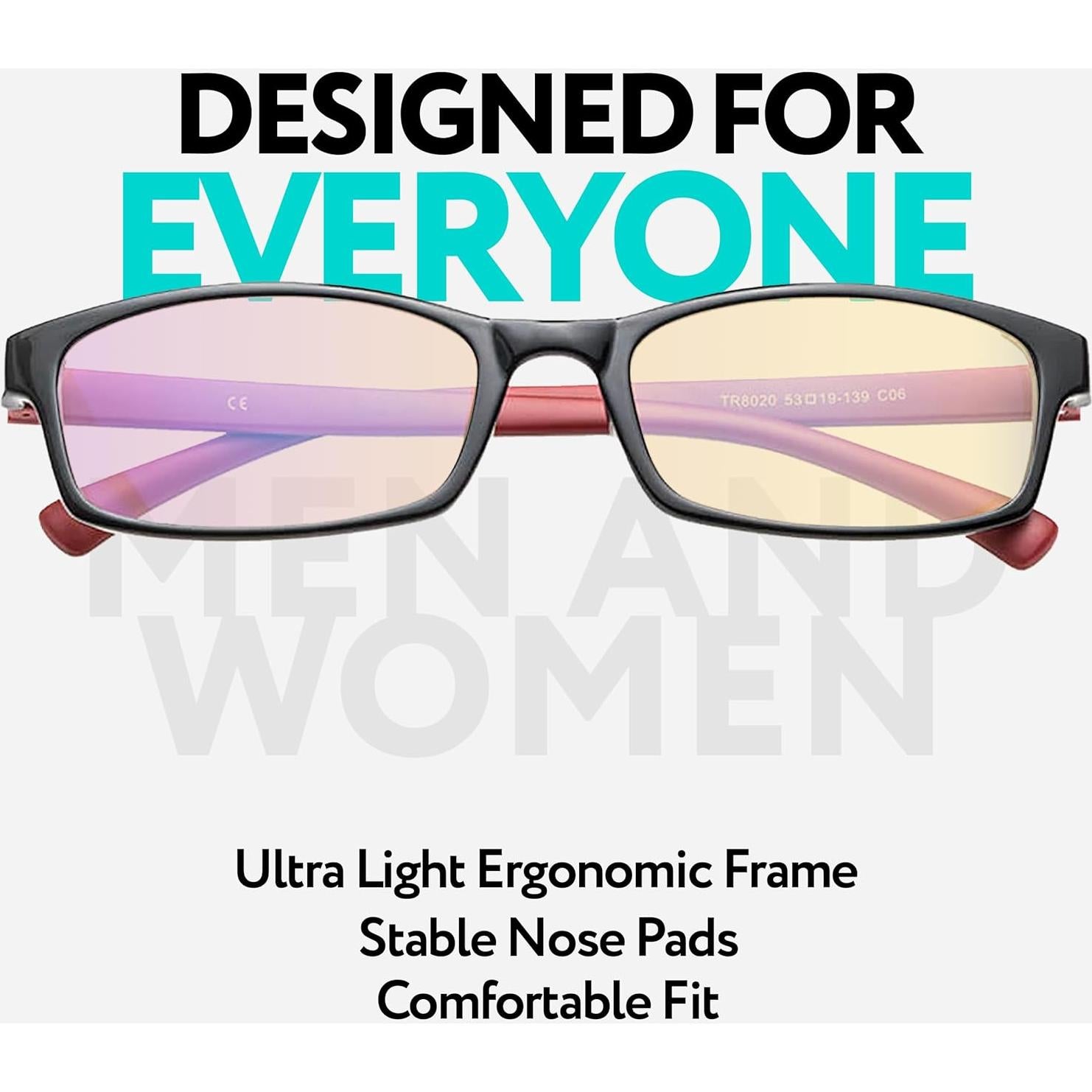 Gafas de lectura Prospek 2.5 Dioptrías con luz azul