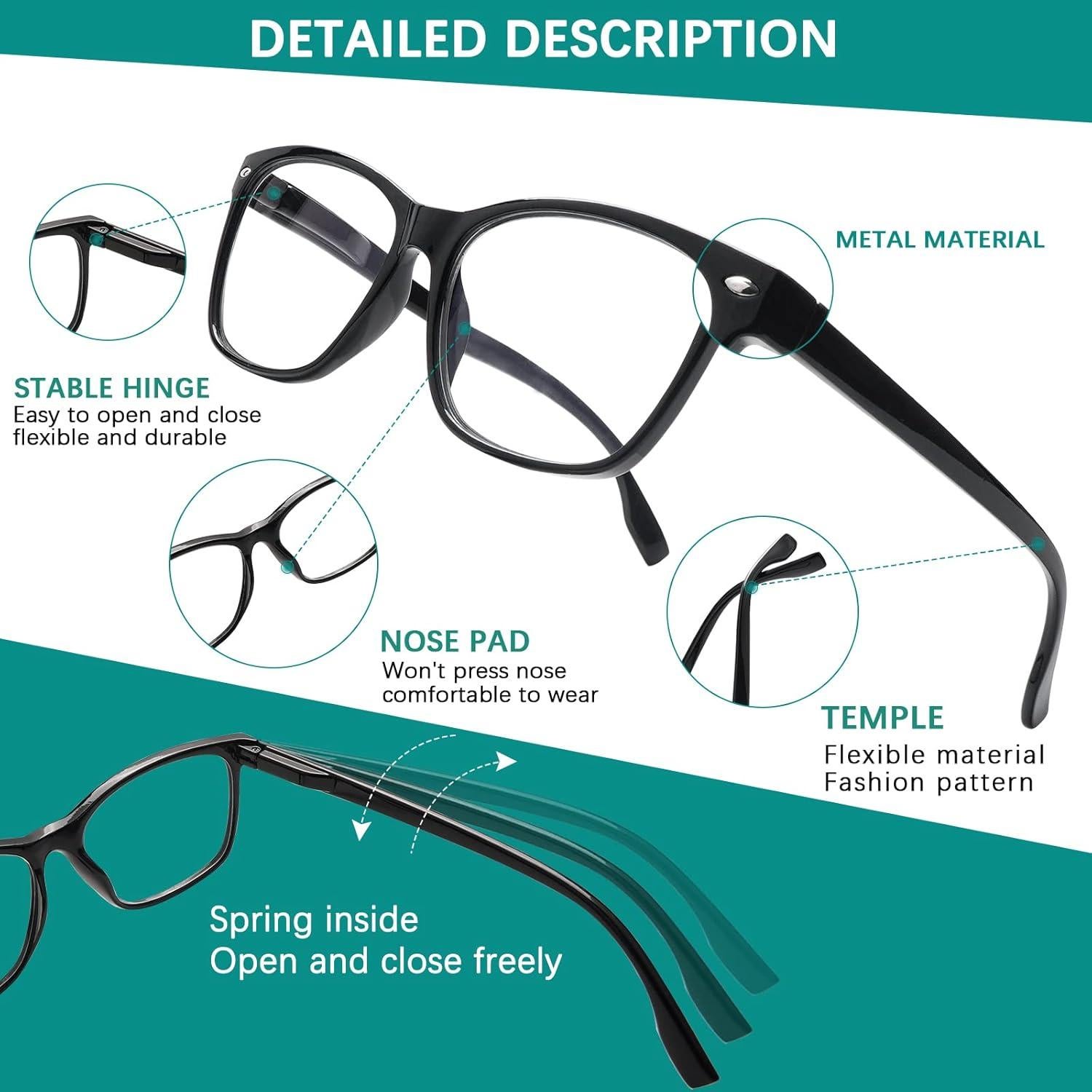 Gafas de Lectura Progresivas VIDEBLA 3 Paquete Multifocales