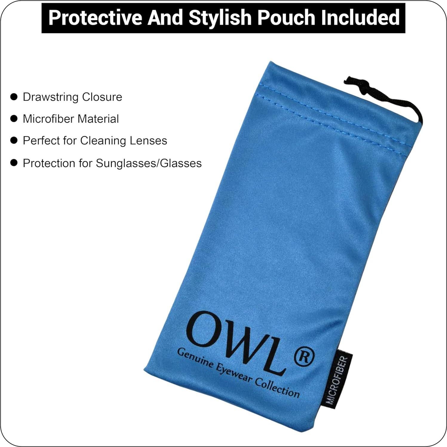 Gafas de Luz Azul OWL para Niños 3 Pcs Anti Rayos Azules