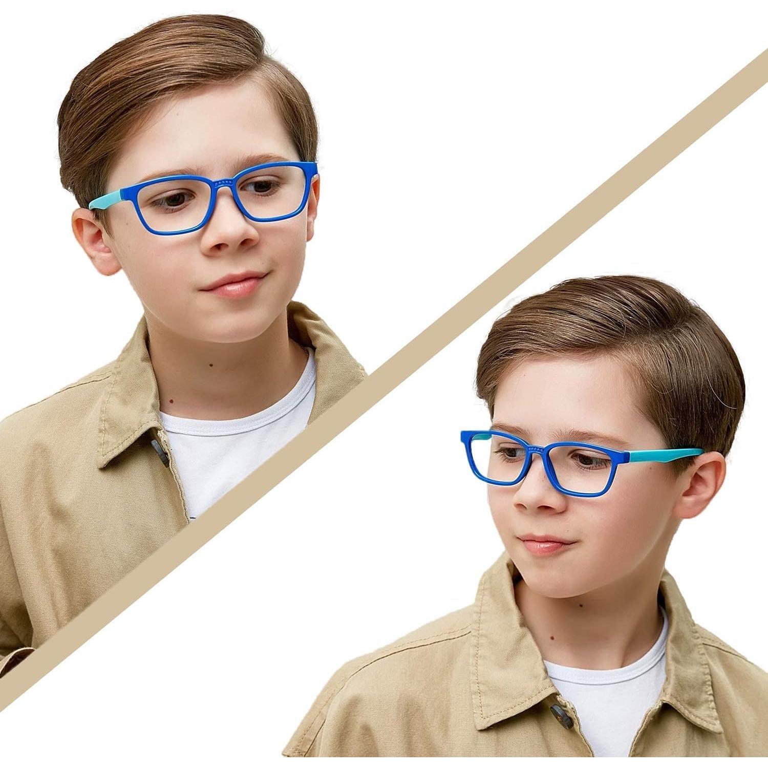 Gafas de luz azul Okany para niños 3 paquetes protección UV