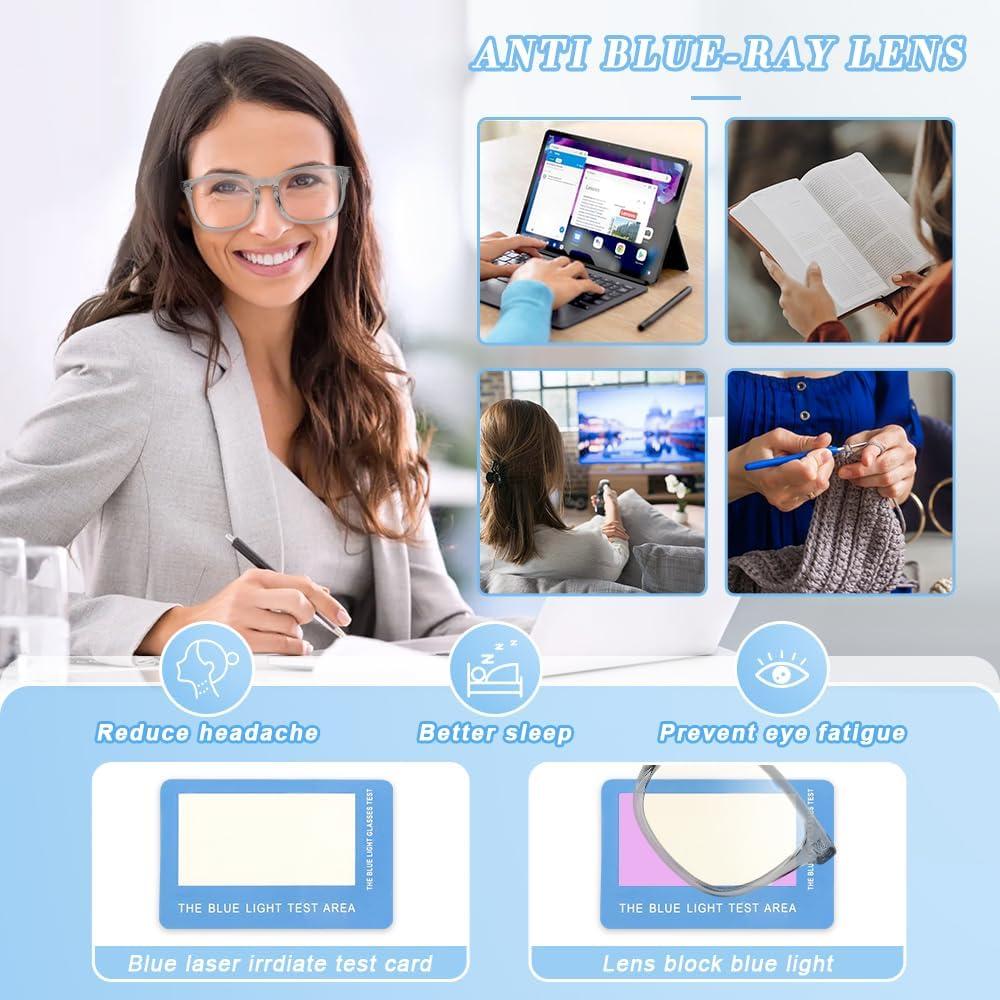 Gafas de Luz Azul NZKNP para Hombre y Mujer - 3 Colores