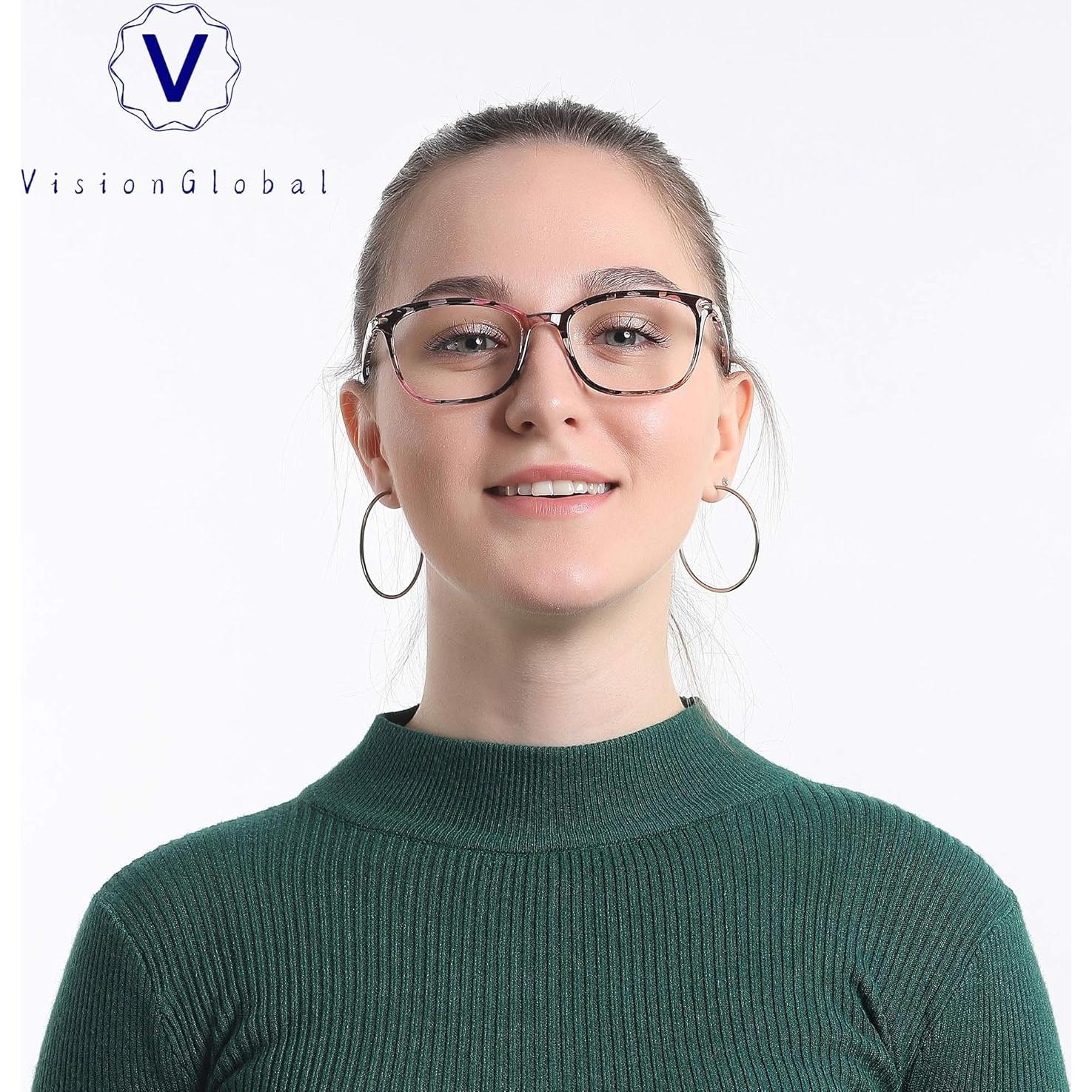 Gafas bloqueadoras de luz azul VisionGlobal modelo Nola rosa