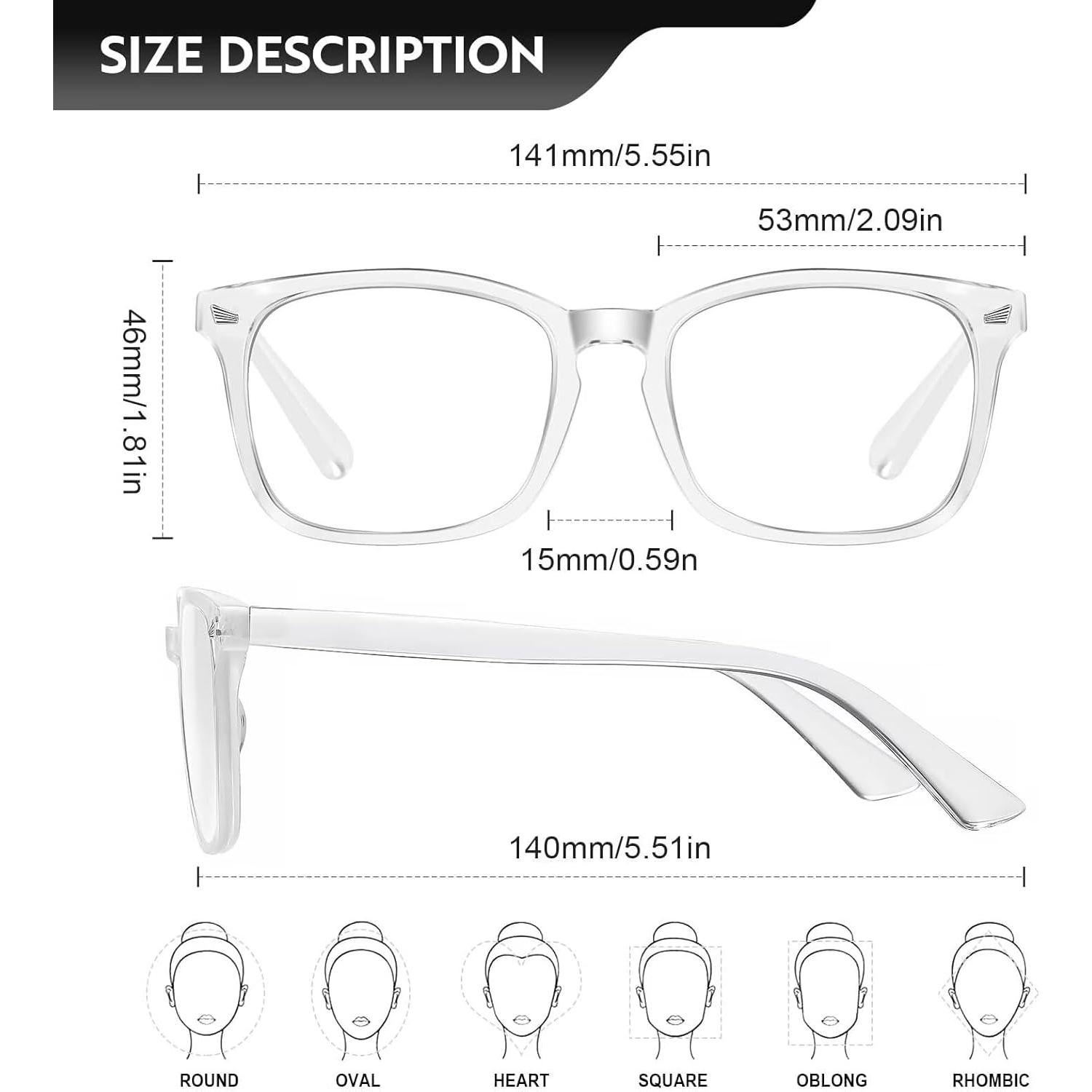 Gafas de lectura ligeras UV400 para hombres y mujeres
