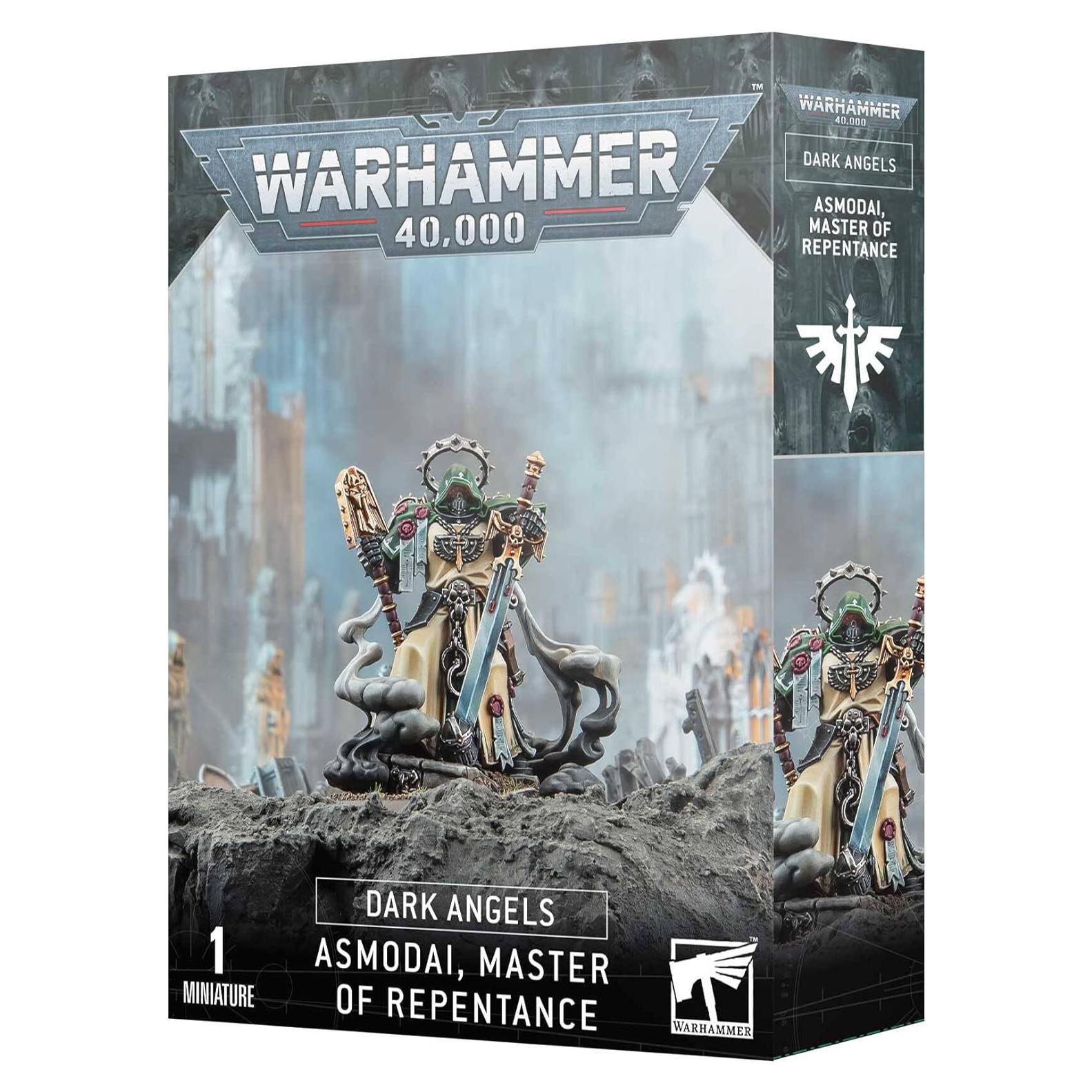 Miniatura Warhammer 40K Asmodai Ángeles Oscuros 50mm