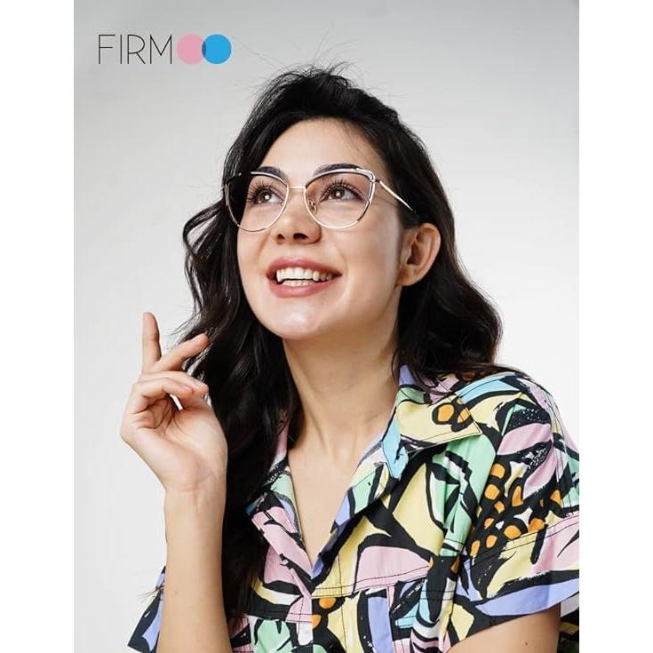 Gafas de lectura Firmoo anti-fatiga ocular +1.5, diseño cat eye